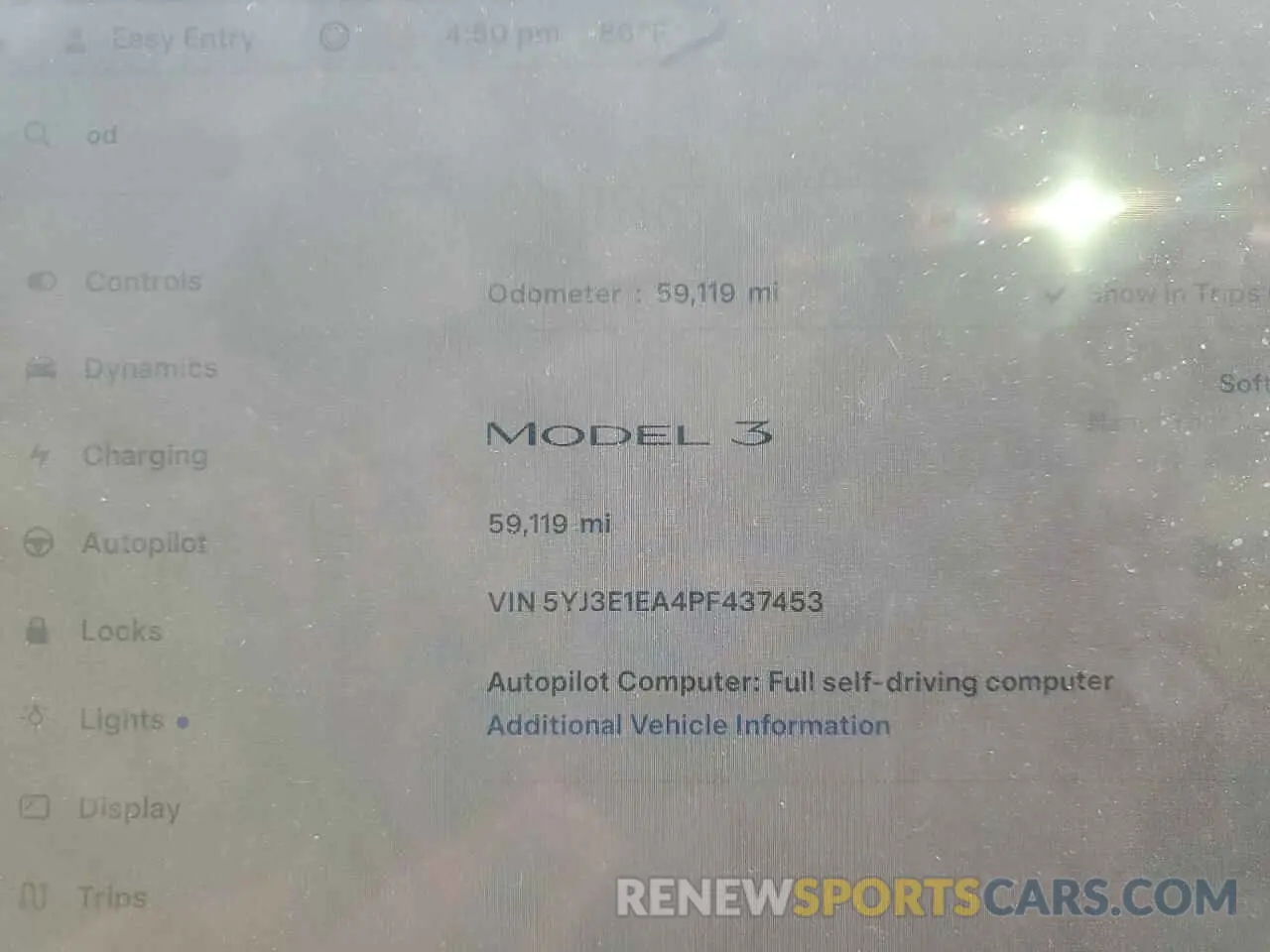 9 Photograph of a damaged car 5YJ3E1EA4PF437453 TESLA MODEL 3 2023