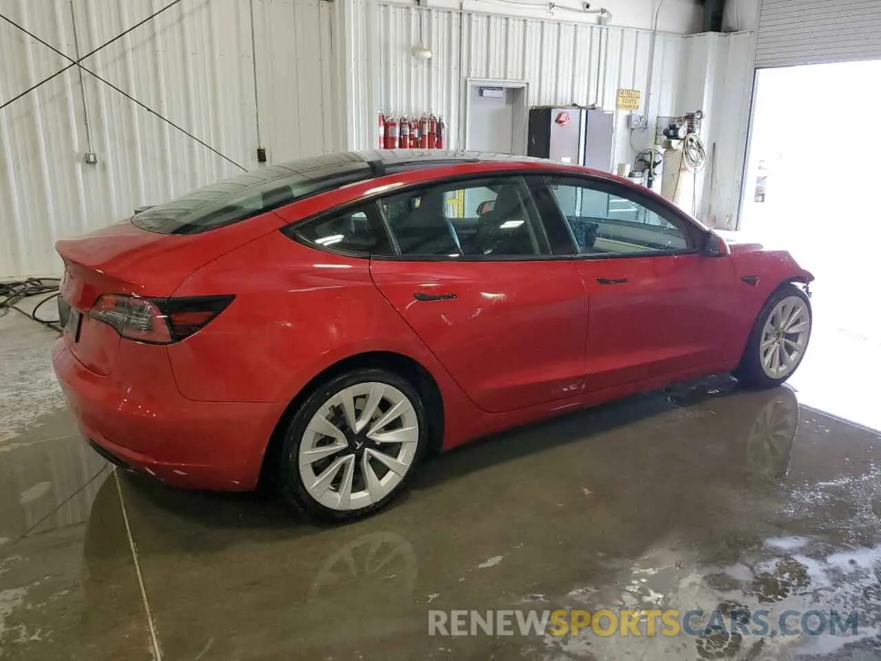 3 Photograph of a damaged car 5YJ3E1EA4PF437906 TESLA MODEL 3 2023