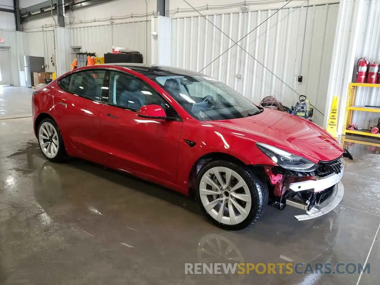 4 Photograph of a damaged car 5YJ3E1EA4PF437906 TESLA MODEL 3 2023