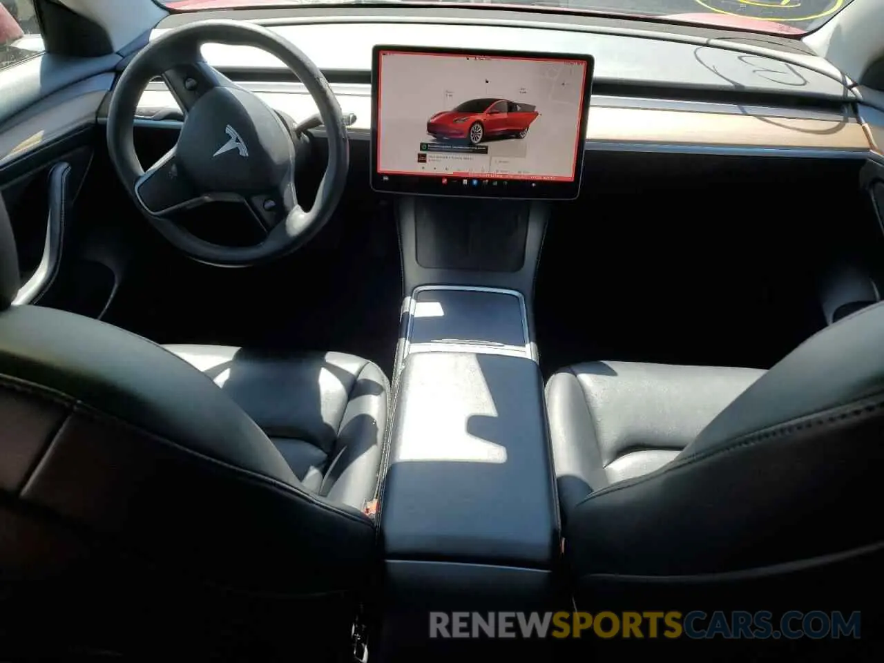 8 Photograph of a damaged car 5YJ3E1EA4PF437906 TESLA MODEL 3 2023