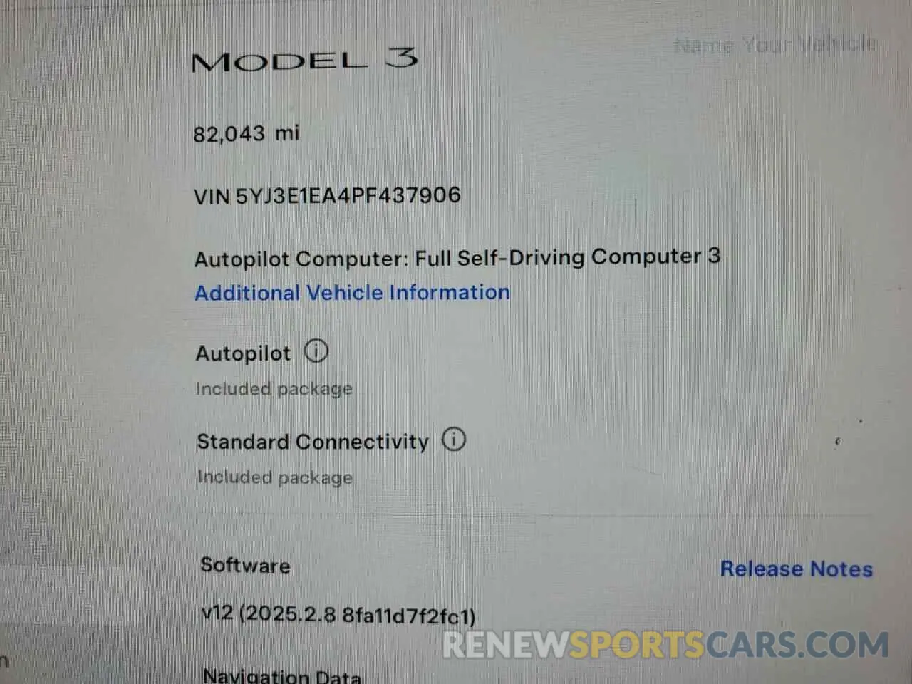 9 Photograph of a damaged car 5YJ3E1EA4PF437906 TESLA MODEL 3 2023