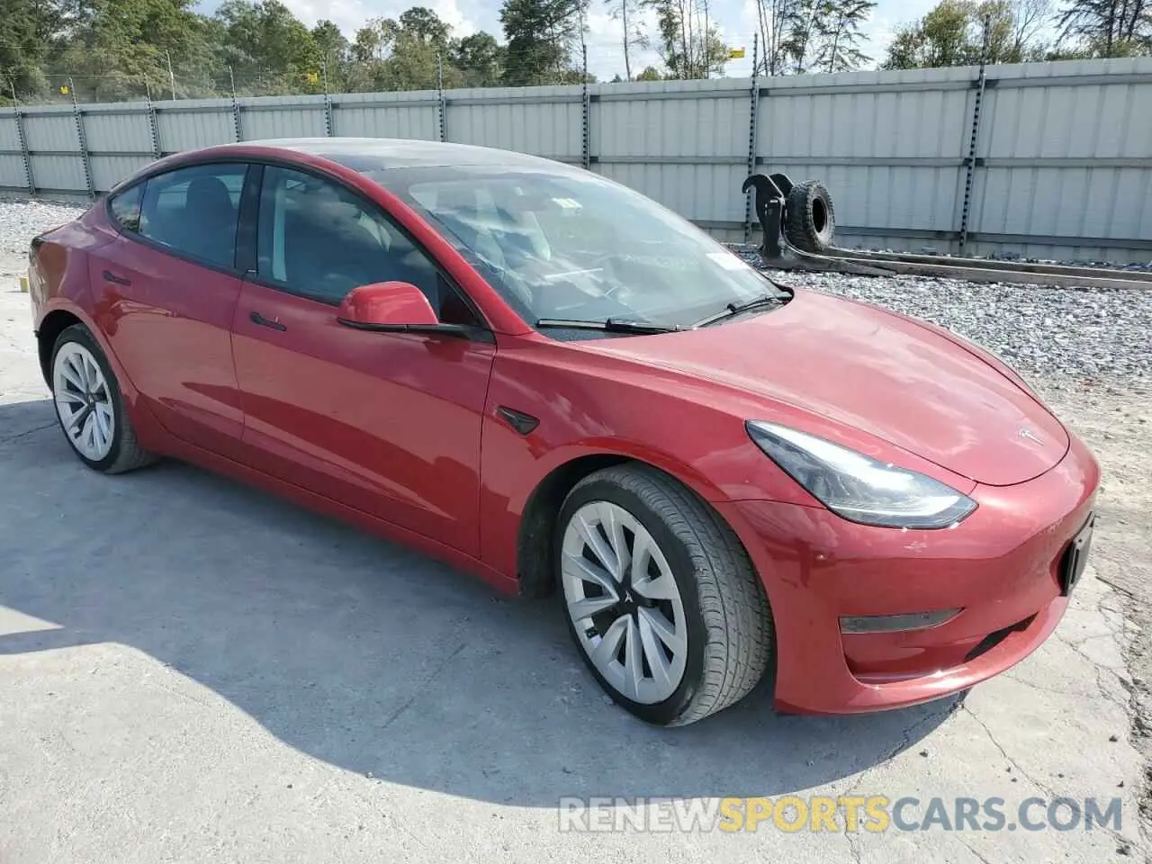 4 Photograph of a damaged car 5YJ3E1EA4PF439235 TESLA MODEL 3 2023