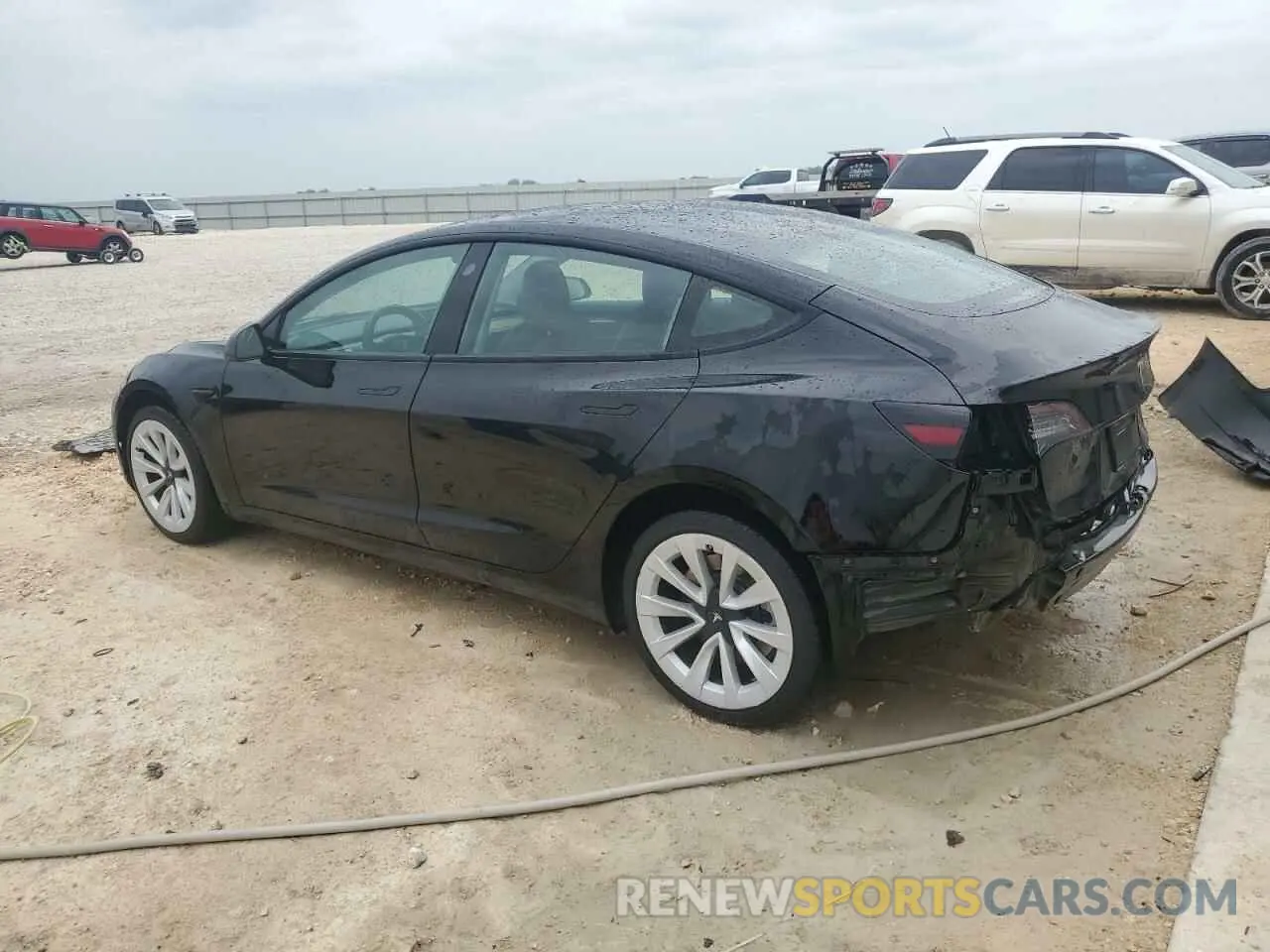 2 Photograph of a damaged car 5YJ3E1EA4PF439347 TESLA MODEL 3 2023