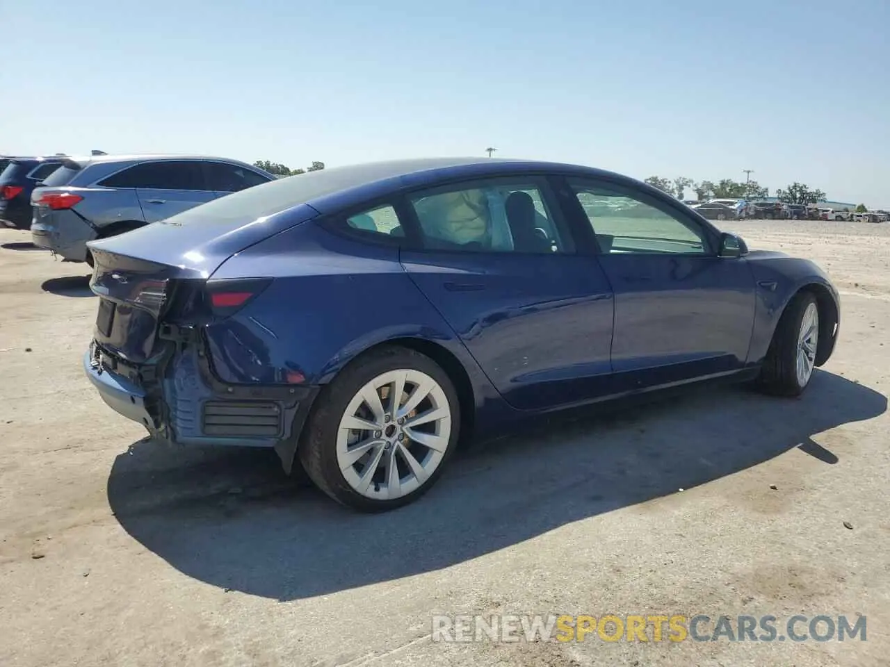 3 Photograph of a damaged car 5YJ3E1EA4PF447125 TESLA MODEL 3 2023