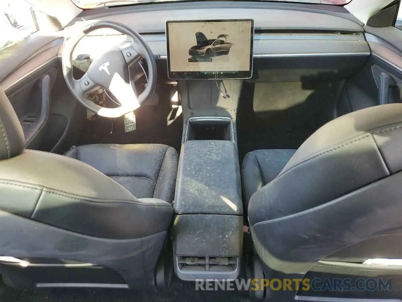 8 Photograph of a damaged car 5YJ3E1EA4PF449134 TESLA MODEL 3 2023