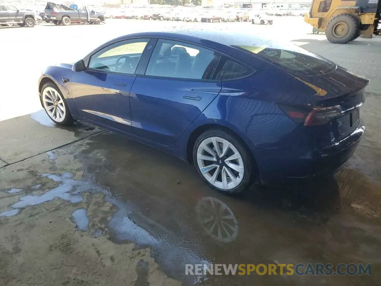2 Photograph of a damaged car 5YJ3E1EA4PF449389 TESLA MODEL 3 2023