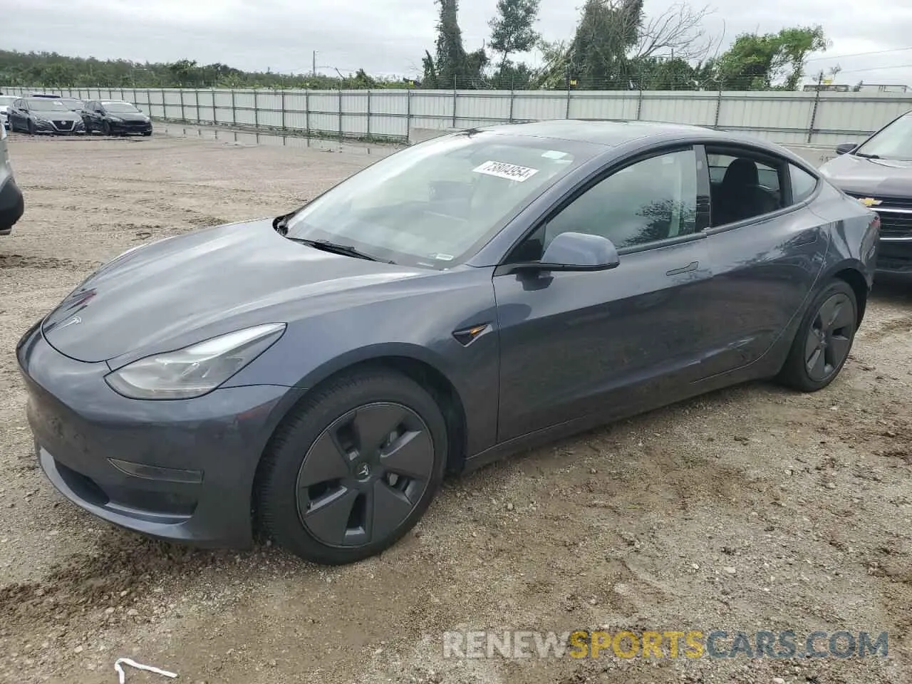 1 Photograph of a damaged car 5YJ3E1EA4PF449604 TESLA MODEL 3 2023