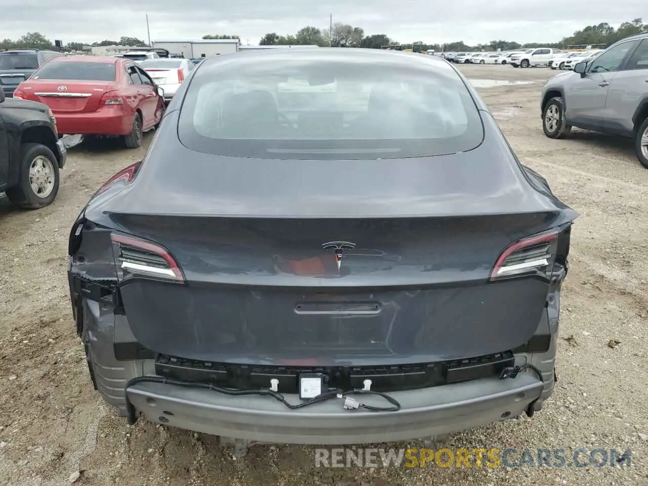 6 Photograph of a damaged car 5YJ3E1EA4PF449604 TESLA MODEL 3 2023