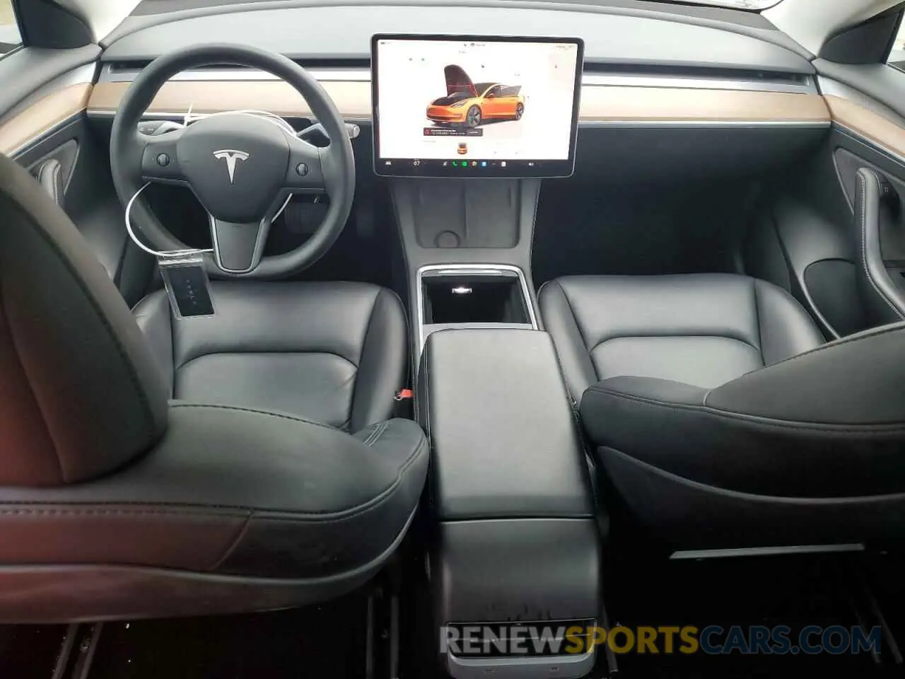 8 Photograph of a damaged car 5YJ3E1EA4PF449604 TESLA MODEL 3 2023
