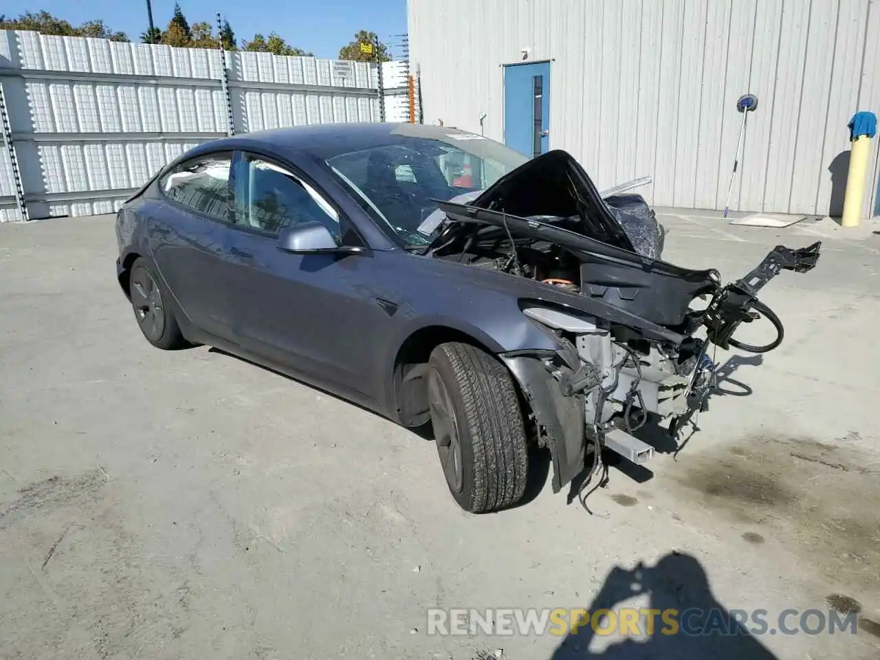 4 Photograph of a damaged car 5YJ3E1EA4PF451577 TESLA MODEL 3 2023