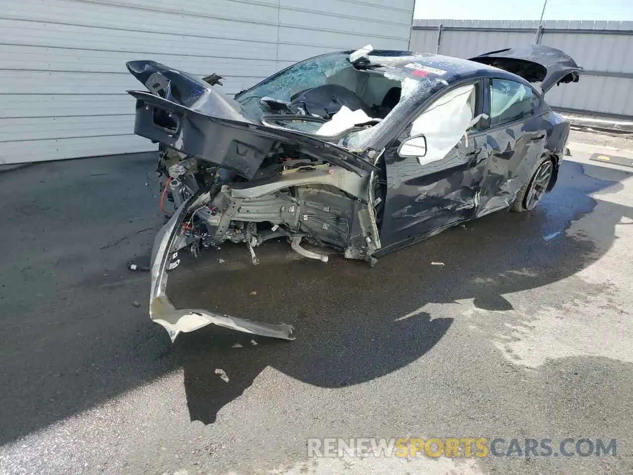 1 Photograph of a damaged car 5YJ3E1EA4PF453409 TESLA MODEL 3 2023