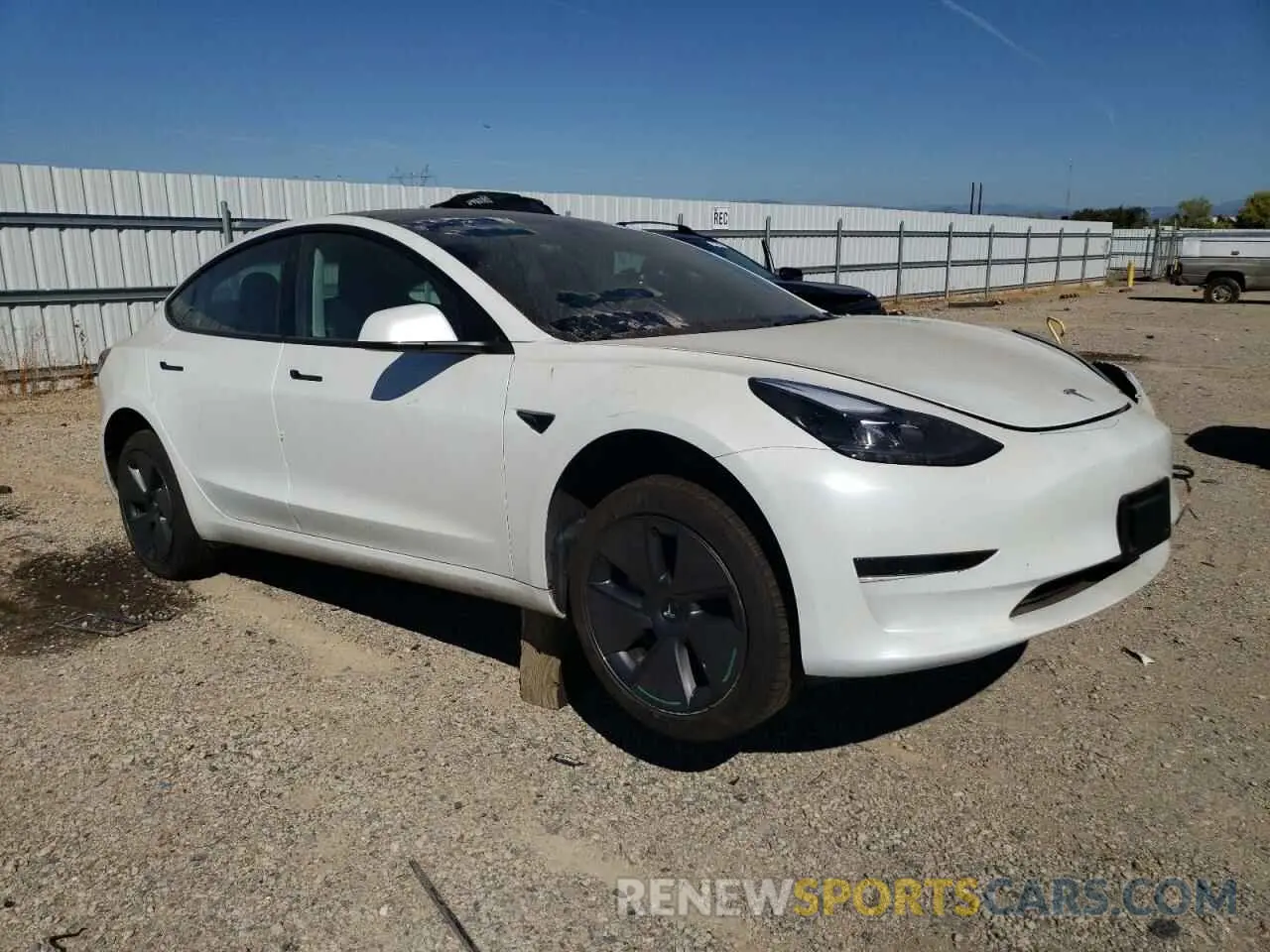 4 Photograph of a damaged car 5YJ3E1EA4PF458819 TESLA MODEL 3 2023
