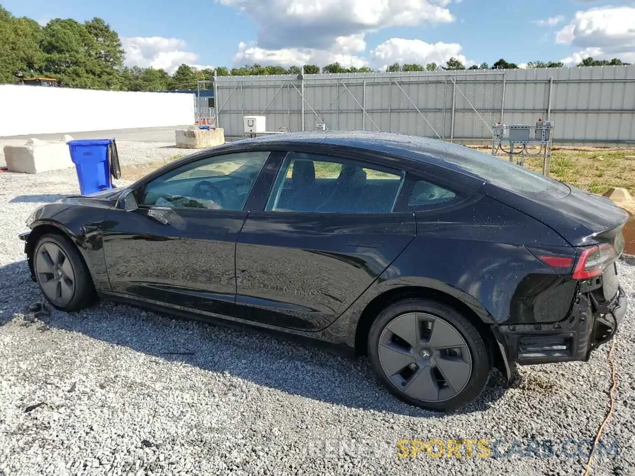 2 Photograph of a damaged car 5YJ3E1EA4PF459226 TESLA MODEL 3 2023