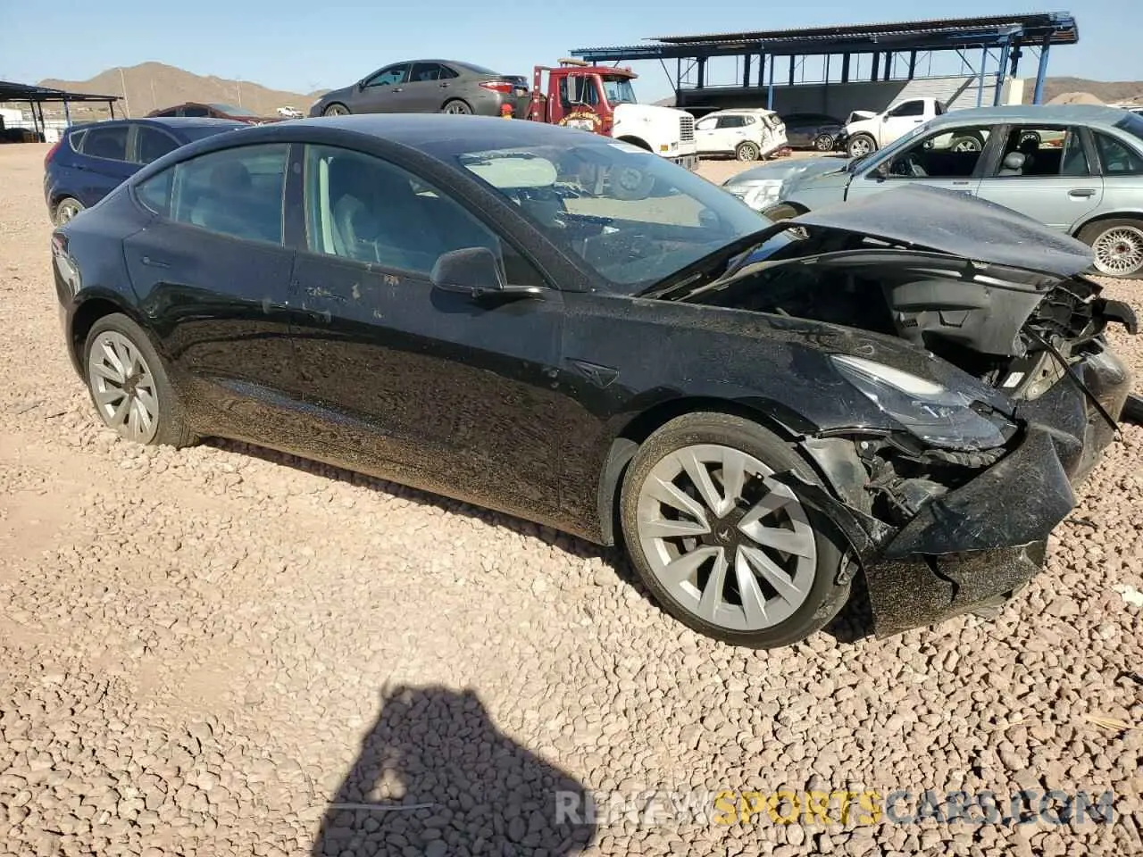 4 Photograph of a damaged car 5YJ3E1EA4PF459775 TESLA MODEL 3 2023