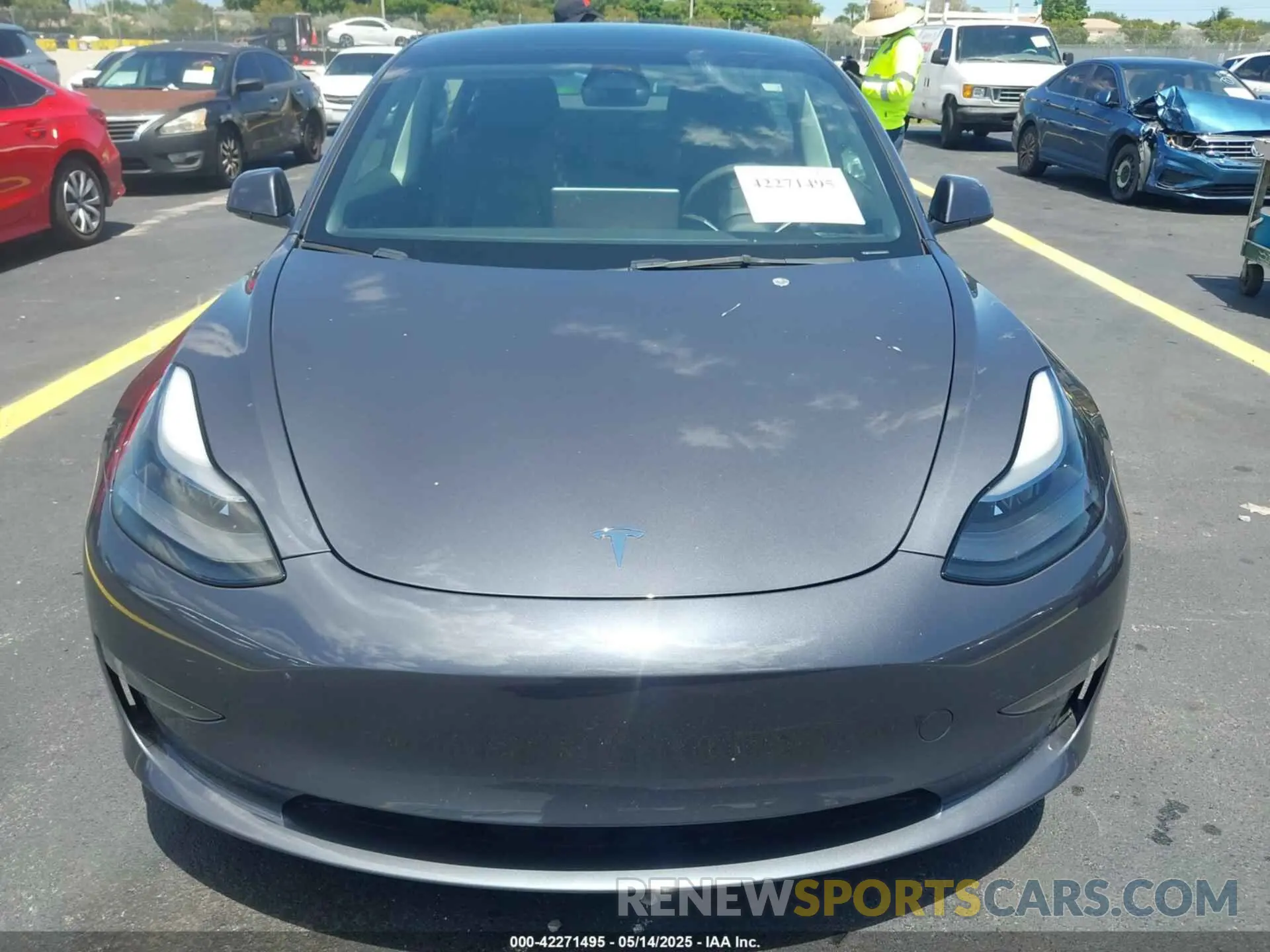 12 Photograph of a damaged car 5YJ3E1EA4PF461624 TESLA MODEL 3 2023