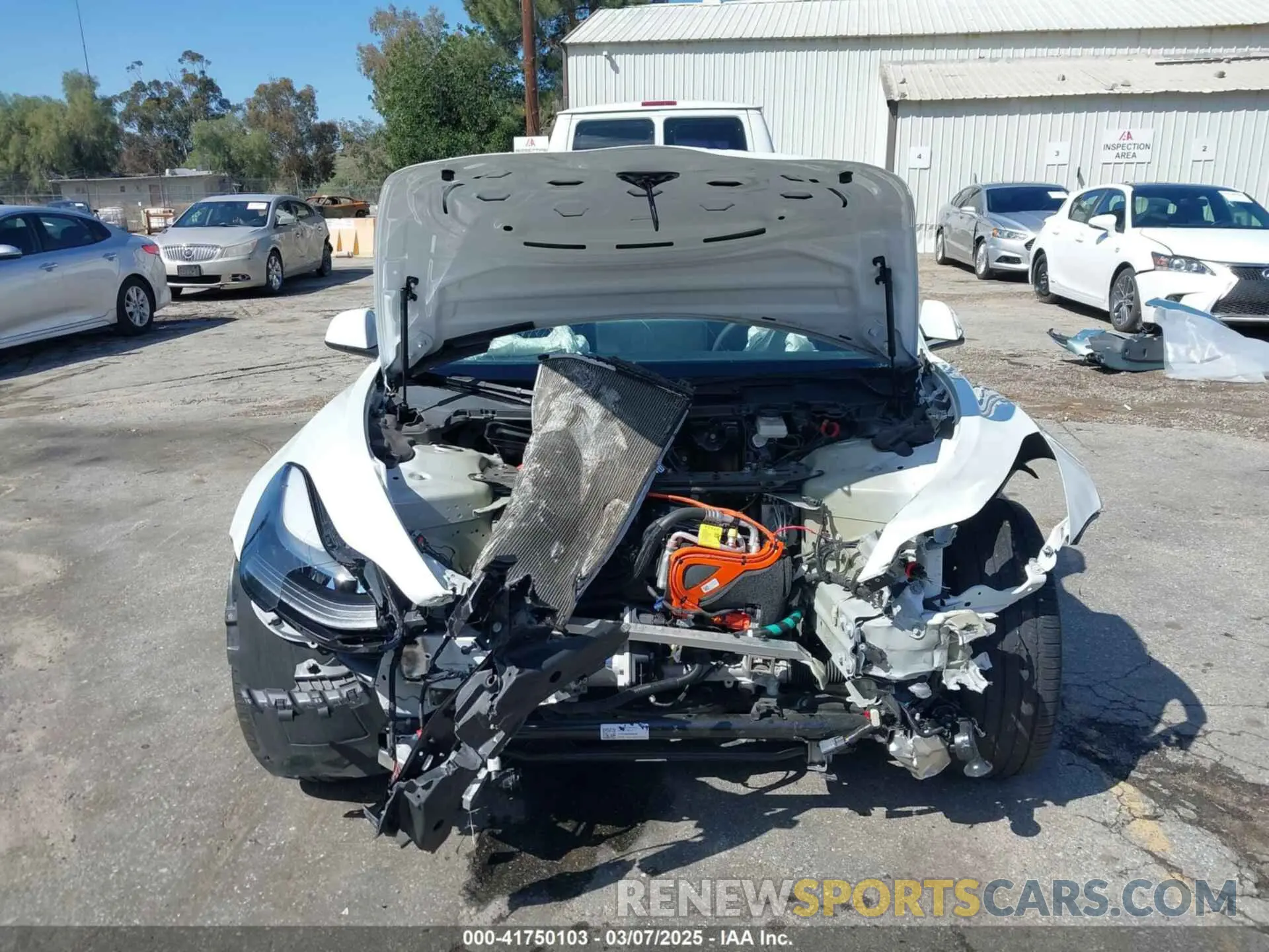 12 Photograph of a damaged car 5YJ3E1EA4PF462627 TESLA MODEL 3 2023