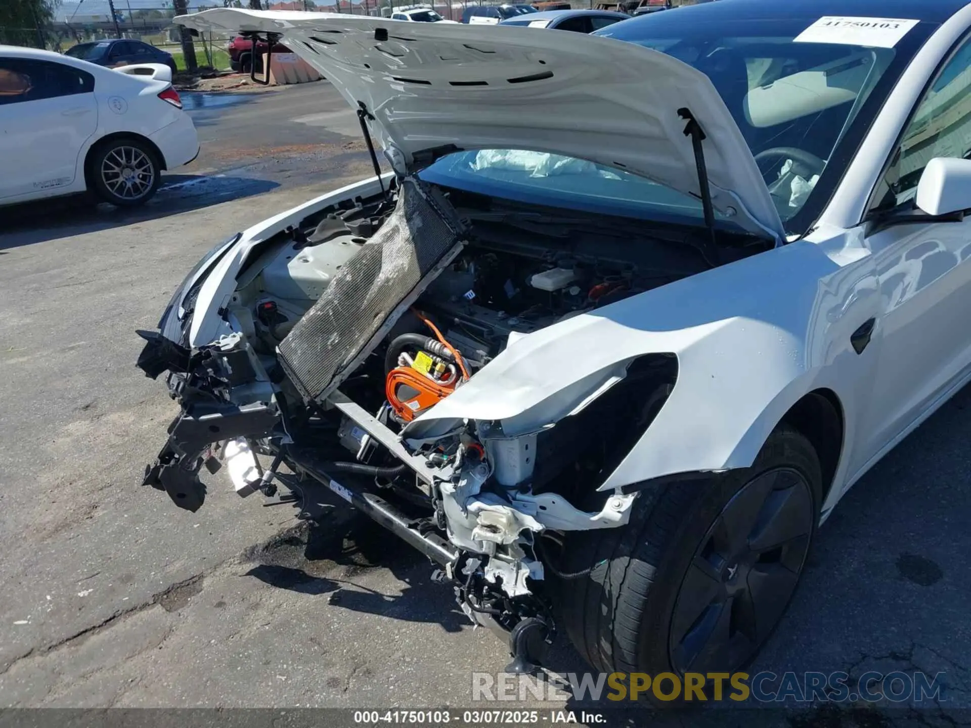 6 Photograph of a damaged car 5YJ3E1EA4PF462627 TESLA MODEL 3 2023