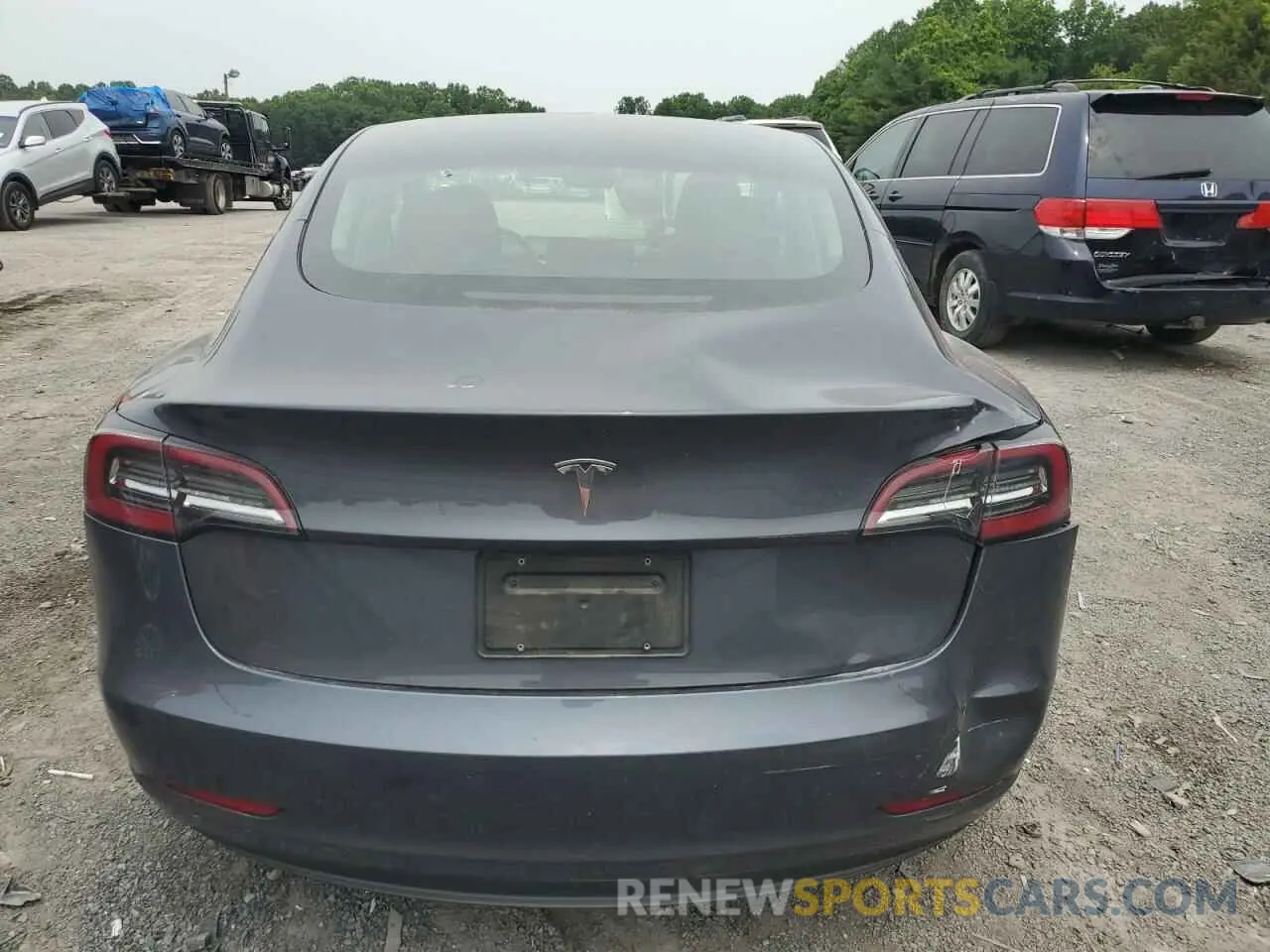 6 Photograph of a damaged car 5YJ3E1EA4PF465172 TESLA MODEL 3 2023