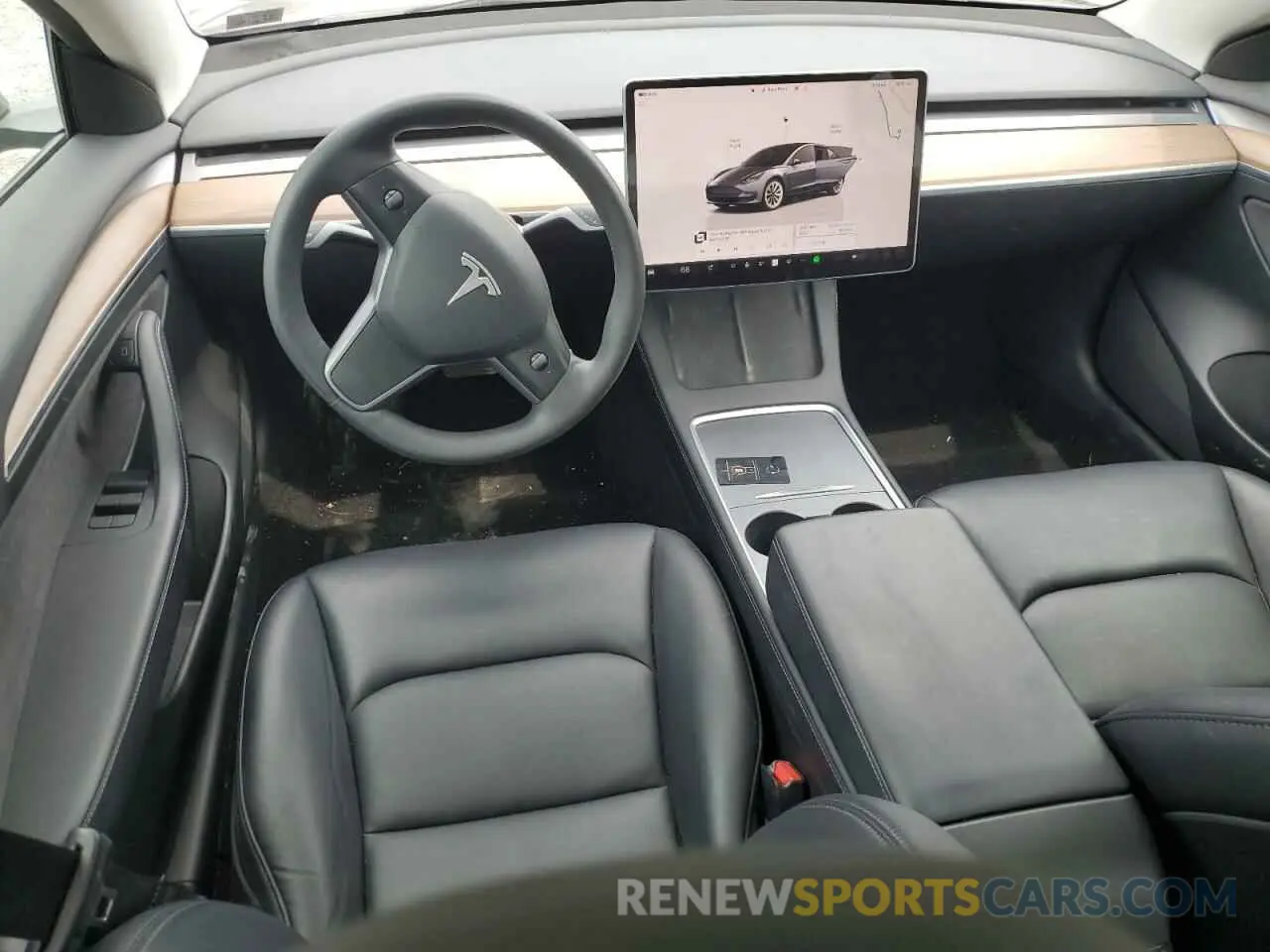 8 Photograph of a damaged car 5YJ3E1EA4PF465172 TESLA MODEL 3 2023