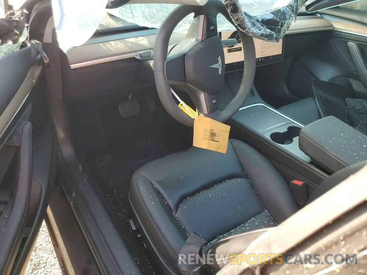 8 Photograph of a damaged car 5YJ3E1EA4PF465284 TESLA MODEL 3 2023