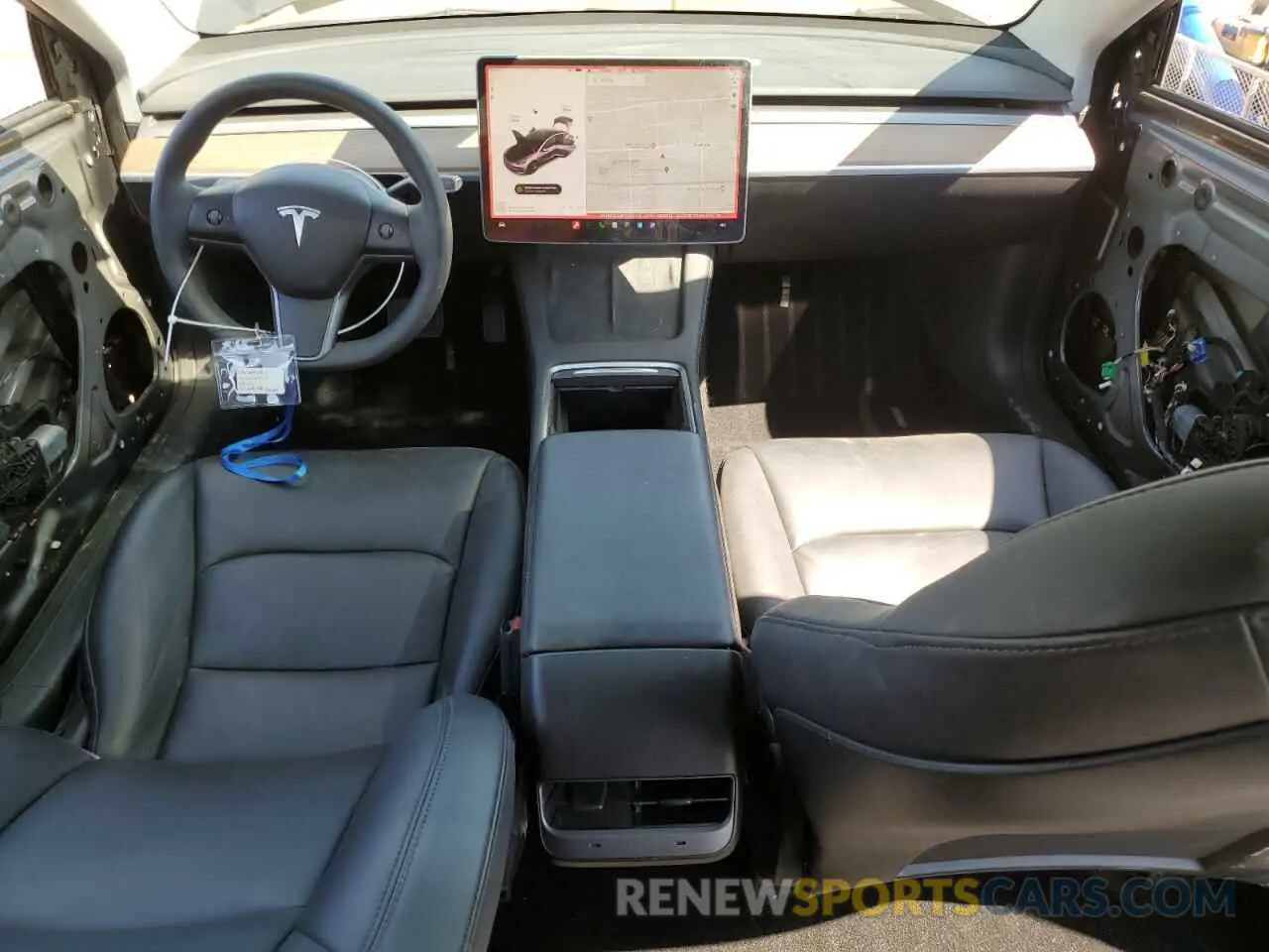 8 Photograph of a damaged car 5YJ3E1EA4PF466113 TESLA MODEL 3 2023