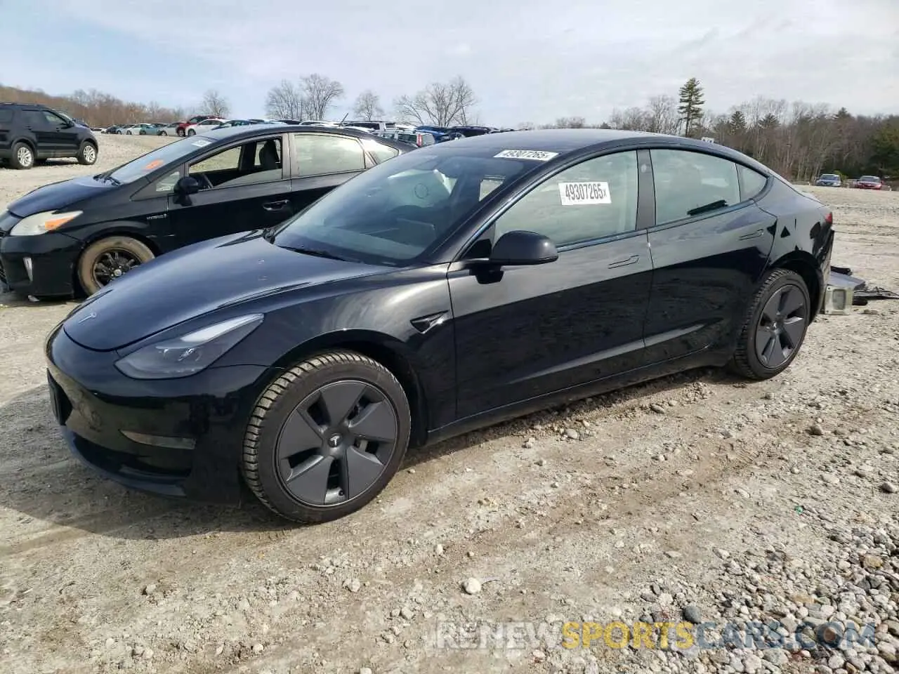 1 Photograph of a damaged car 5YJ3E1EA4PF479685 TESLA MODEL 3 2023