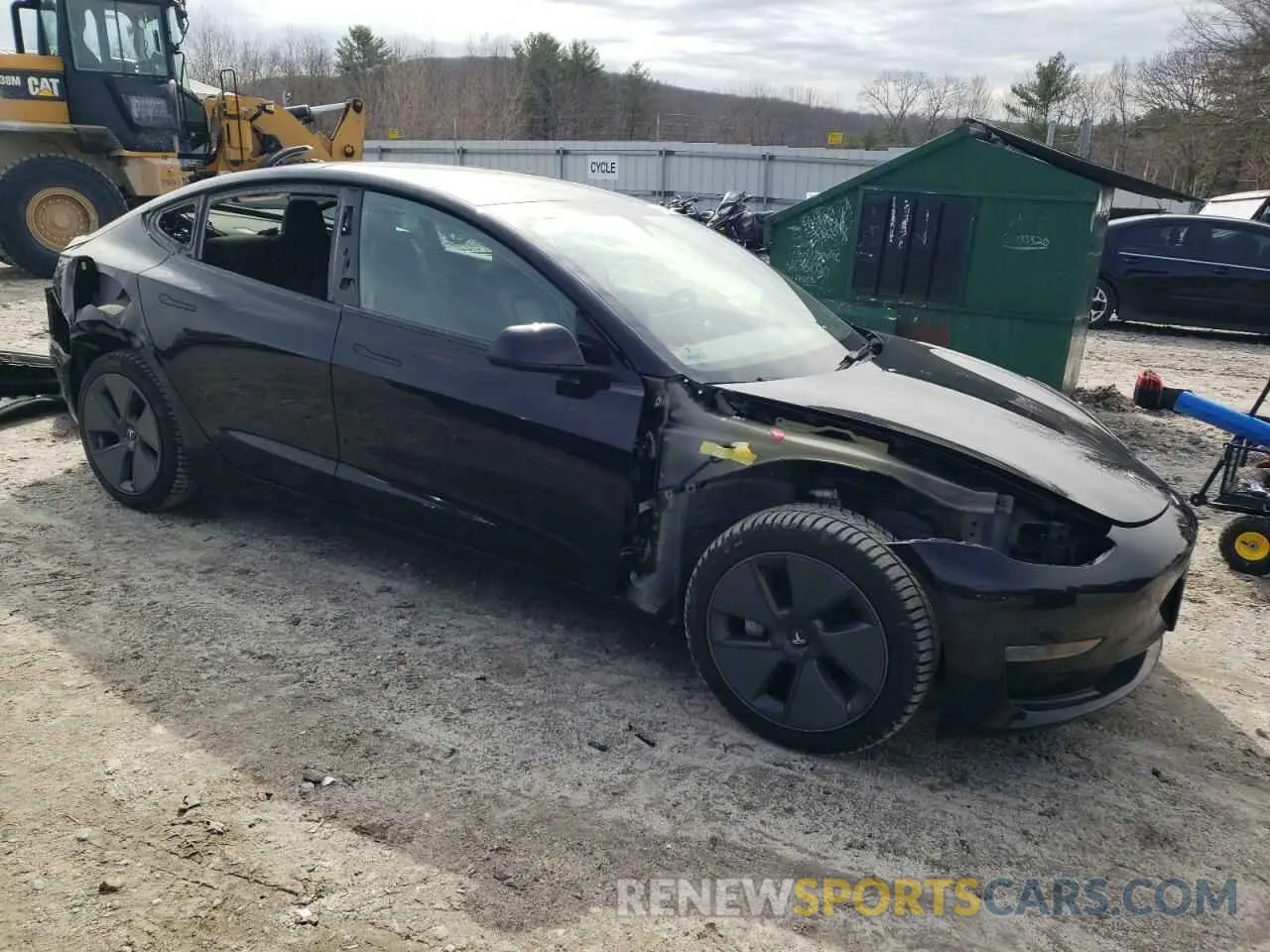 4 Photograph of a damaged car 5YJ3E1EA4PF479685 TESLA MODEL 3 2023