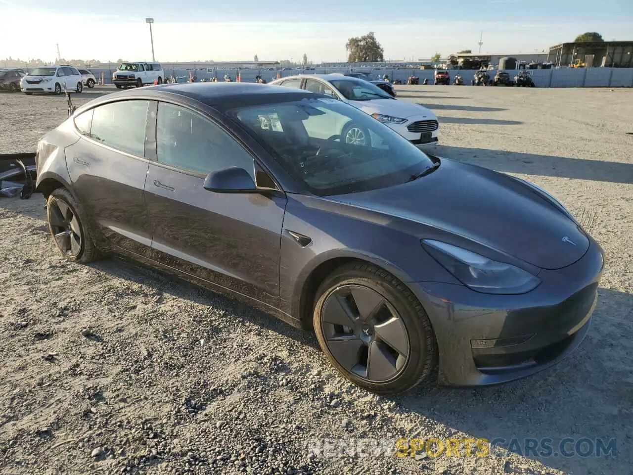 4 Photograph of a damaged car 5YJ3E1EA4PF495417 TESLA MODEL 3 2023