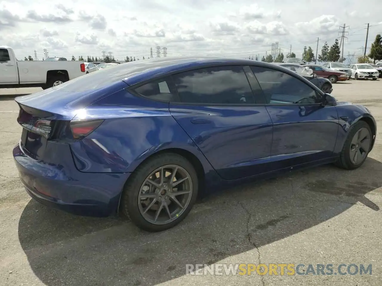 3 Photograph of a damaged car 5YJ3E1EA4PF496888 TESLA MODEL 3 2023