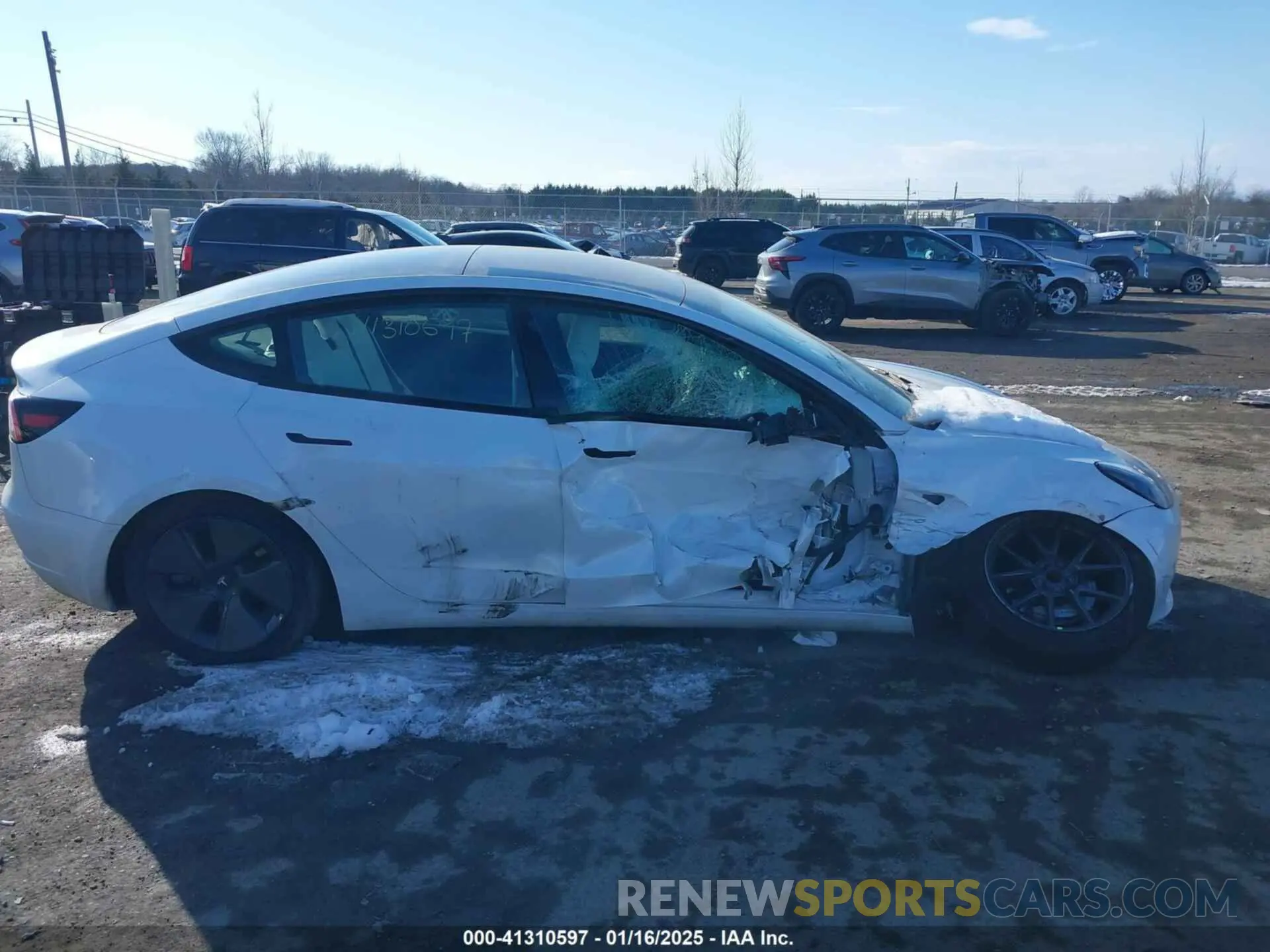 13 Photograph of a damaged car 5YJ3E1EA4PF505850 TESLA MODEL 3 2023
