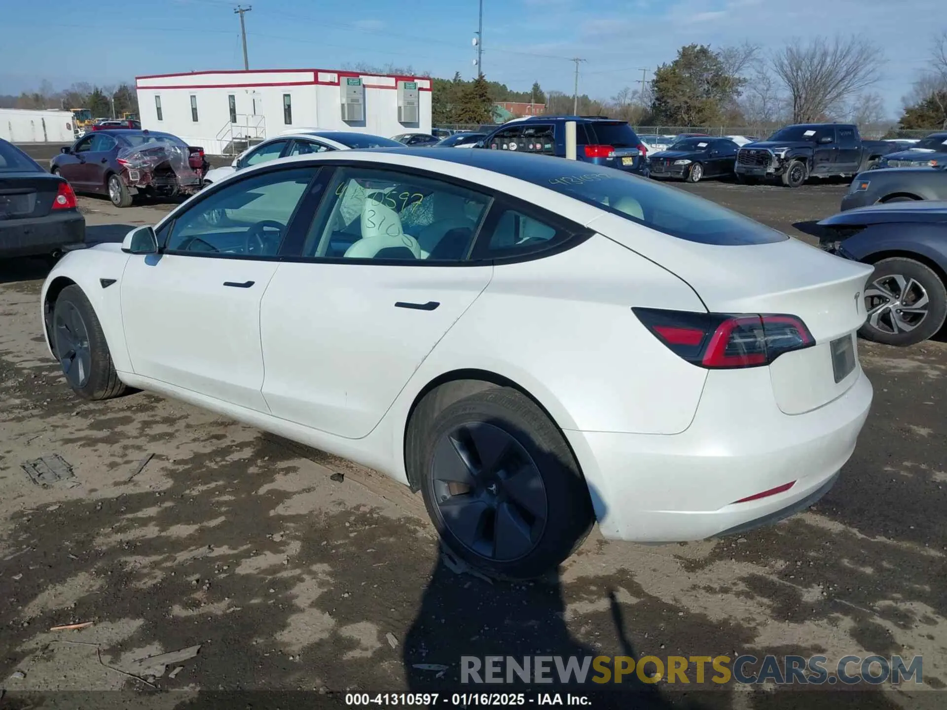 3 Photograph of a damaged car 5YJ3E1EA4PF505850 TESLA MODEL 3 2023