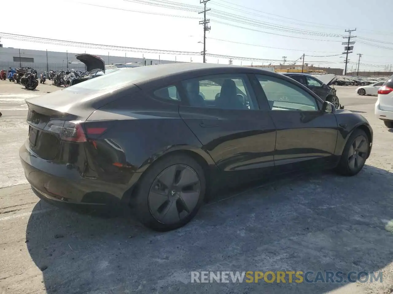 3 Photograph of a damaged car 5YJ3E1EA4PF509803 TESLA MODEL 3 2023