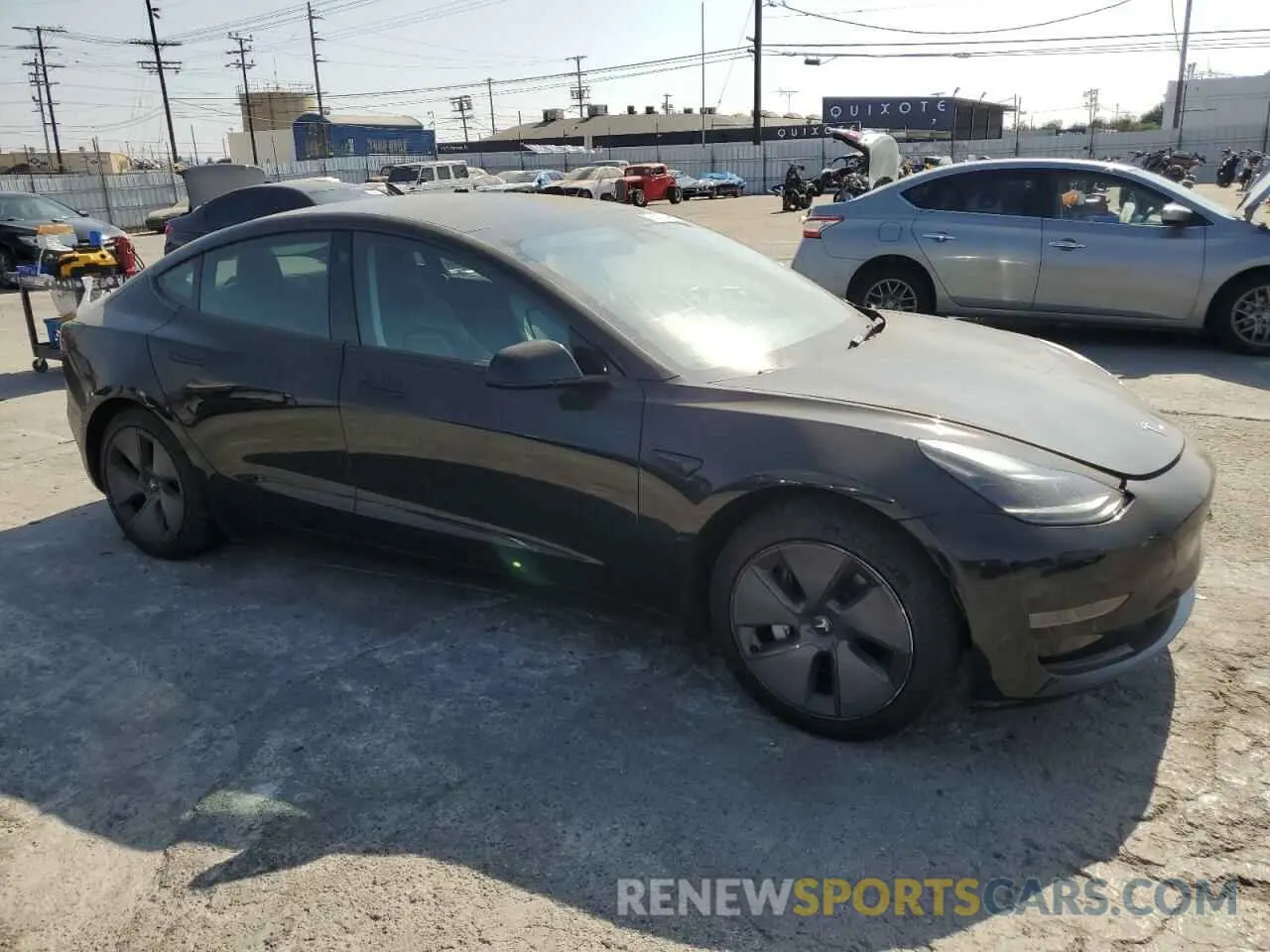 4 Photograph of a damaged car 5YJ3E1EA4PF509803 TESLA MODEL 3 2023