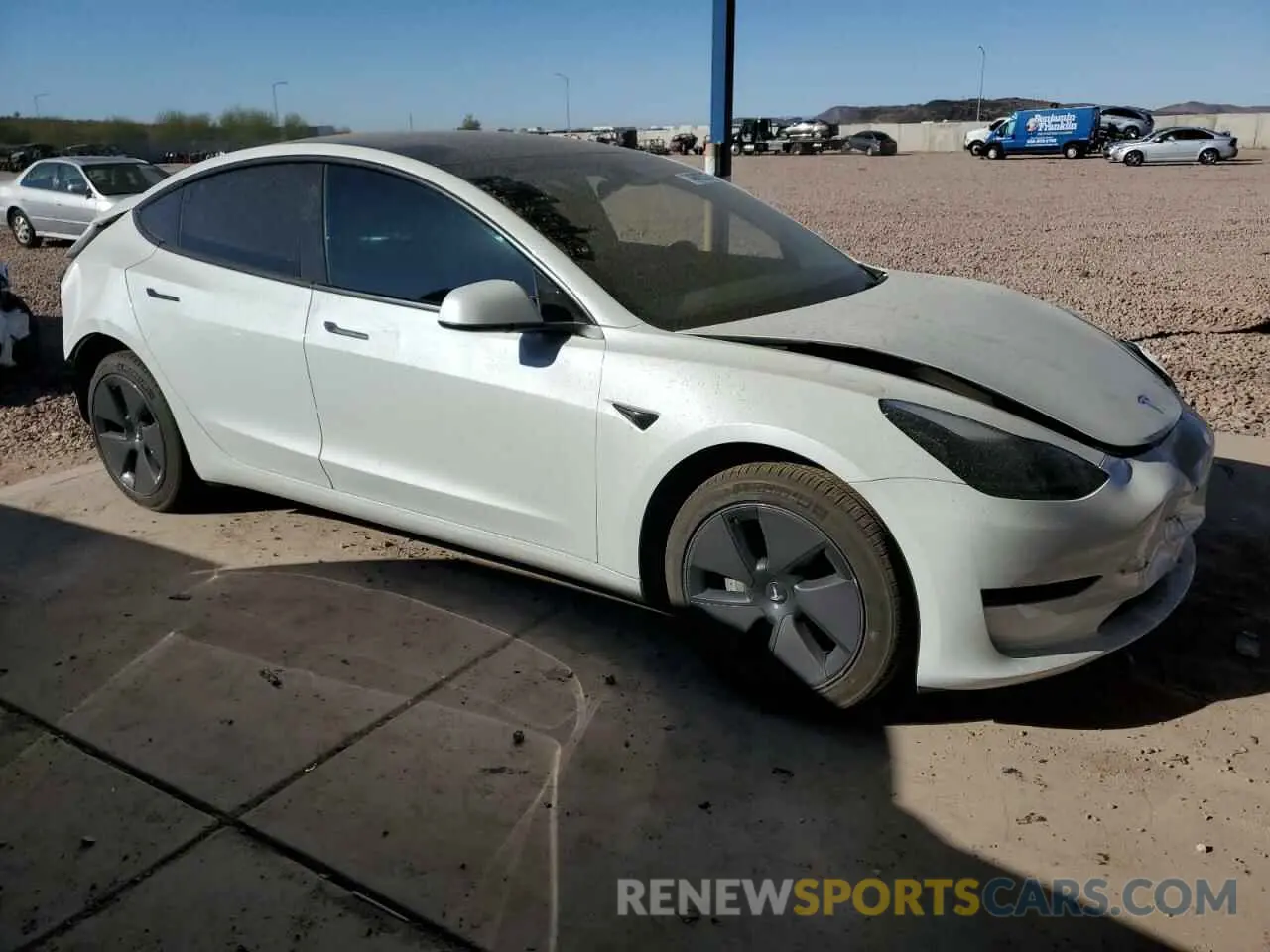 4 Photograph of a damaged car 5YJ3E1EA4PF510451 TESLA MODEL 3 2023