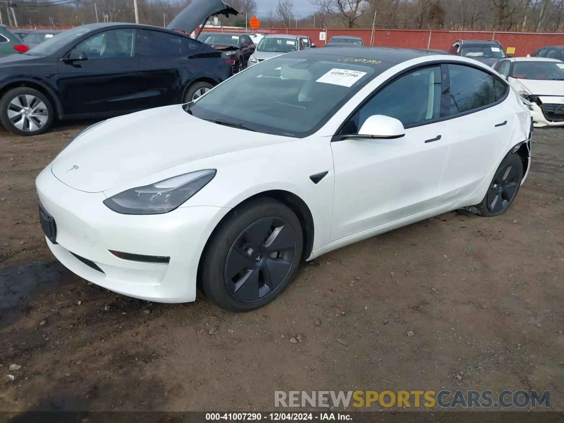 2 Photograph of a damaged car 5YJ3E1EA4PF510661 TESLA MODEL 3 2023