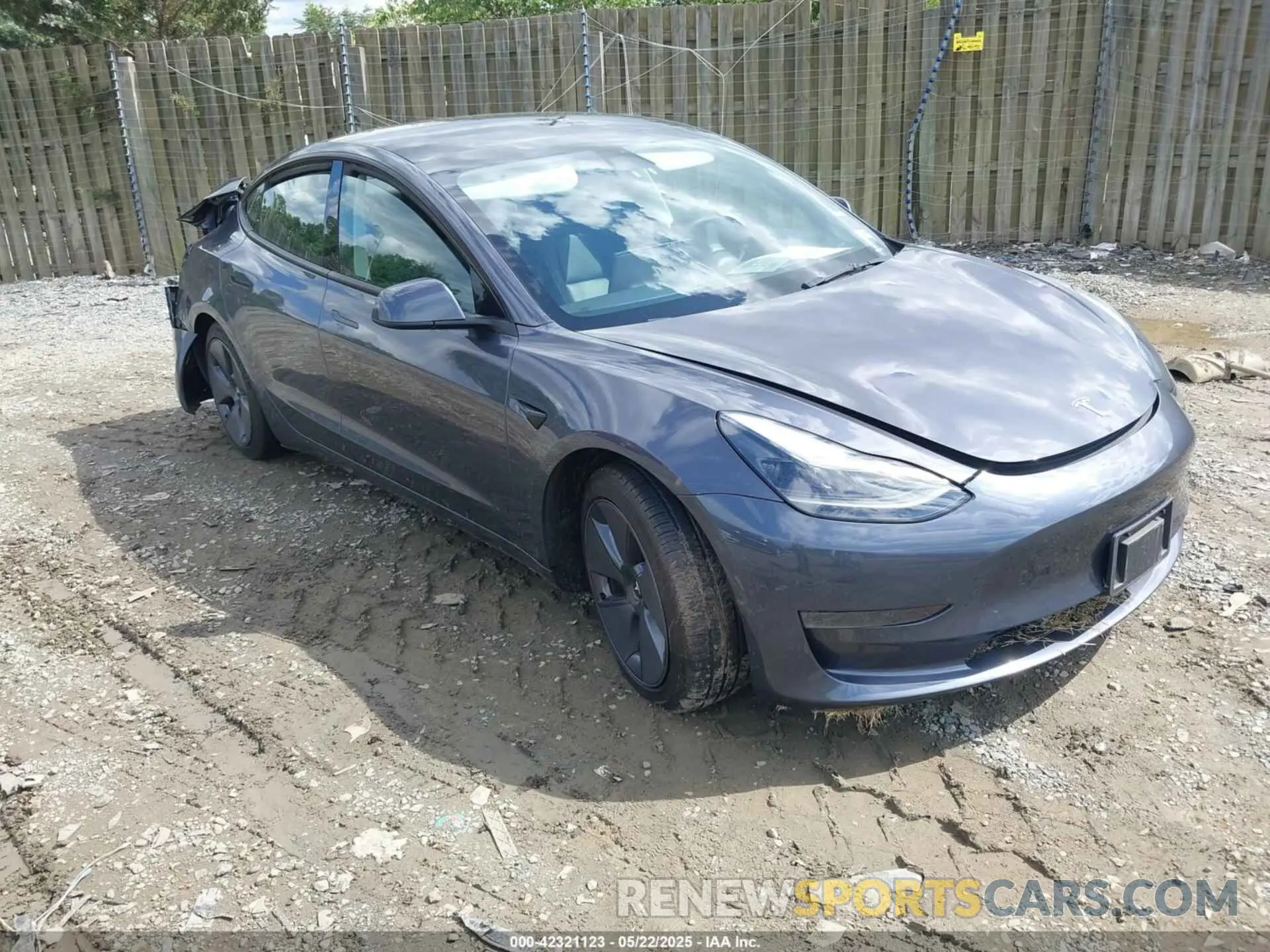 1 Photograph of a damaged car 5YJ3E1EA4PF515844 TESLA MODEL 3 2023