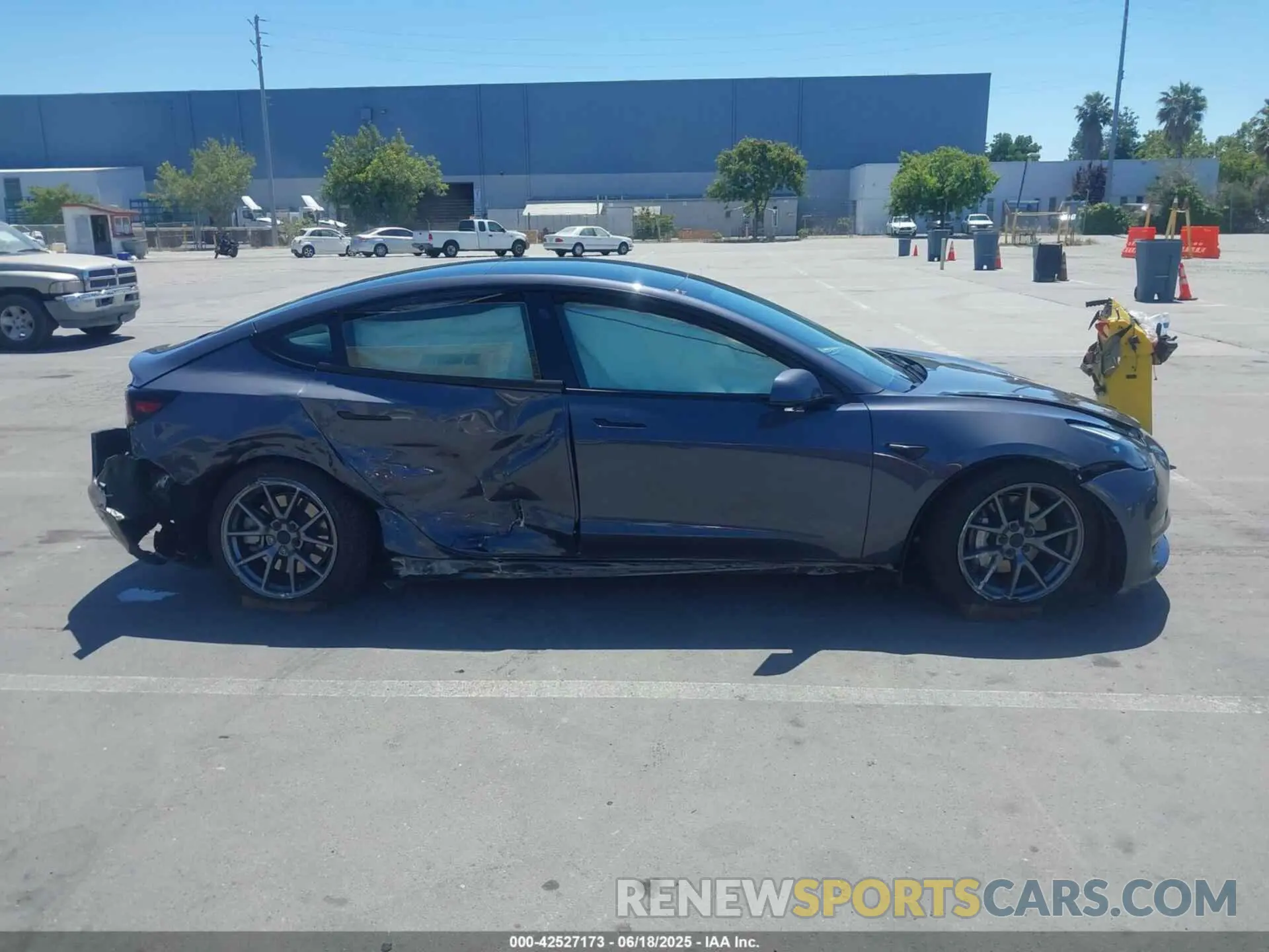 13 Photograph of a damaged car 5YJ3E1EA4PF545281 TESLA MODEL 3 2023