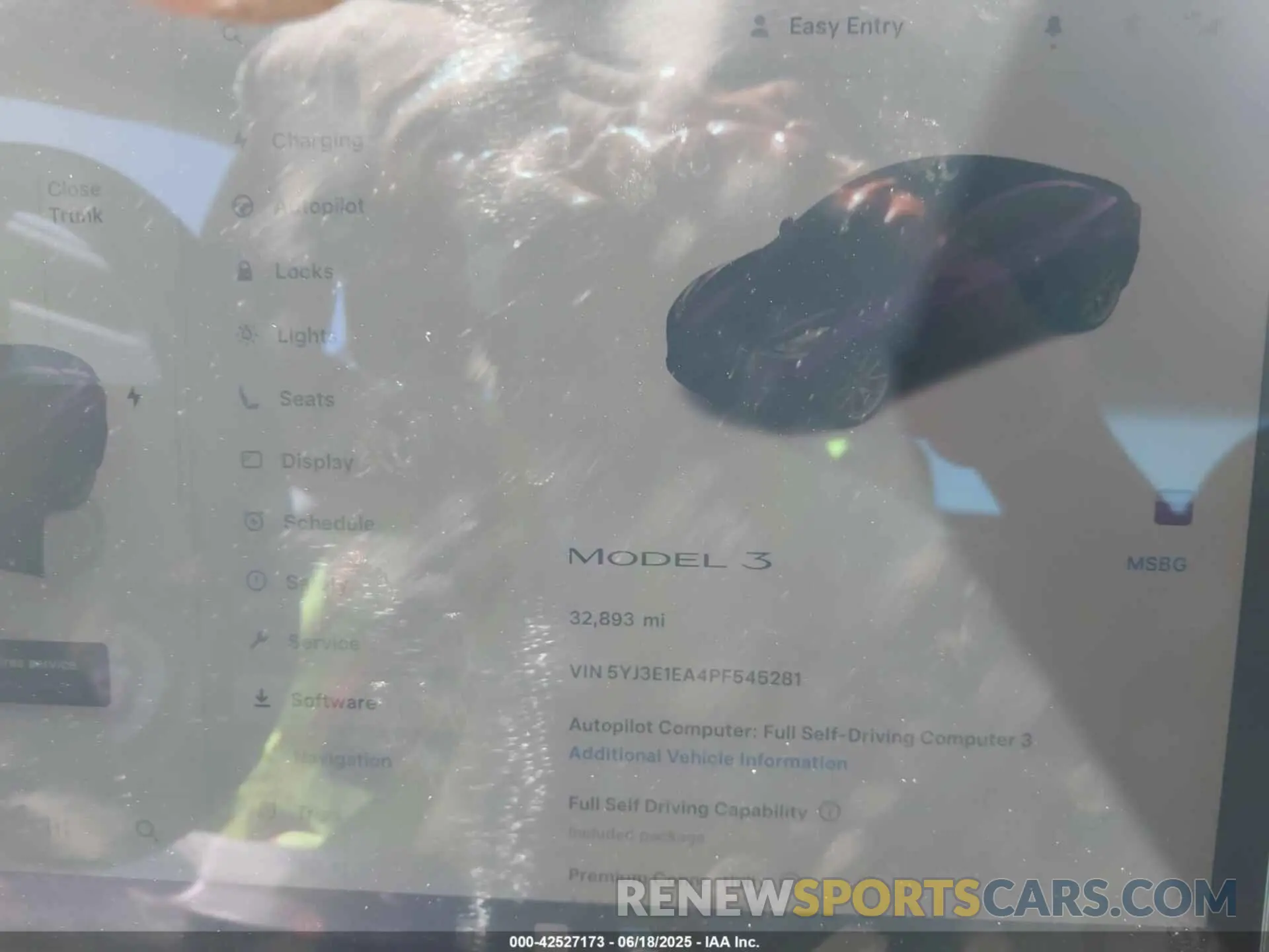 7 Photograph of a damaged car 5YJ3E1EA4PF545281 TESLA MODEL 3 2023