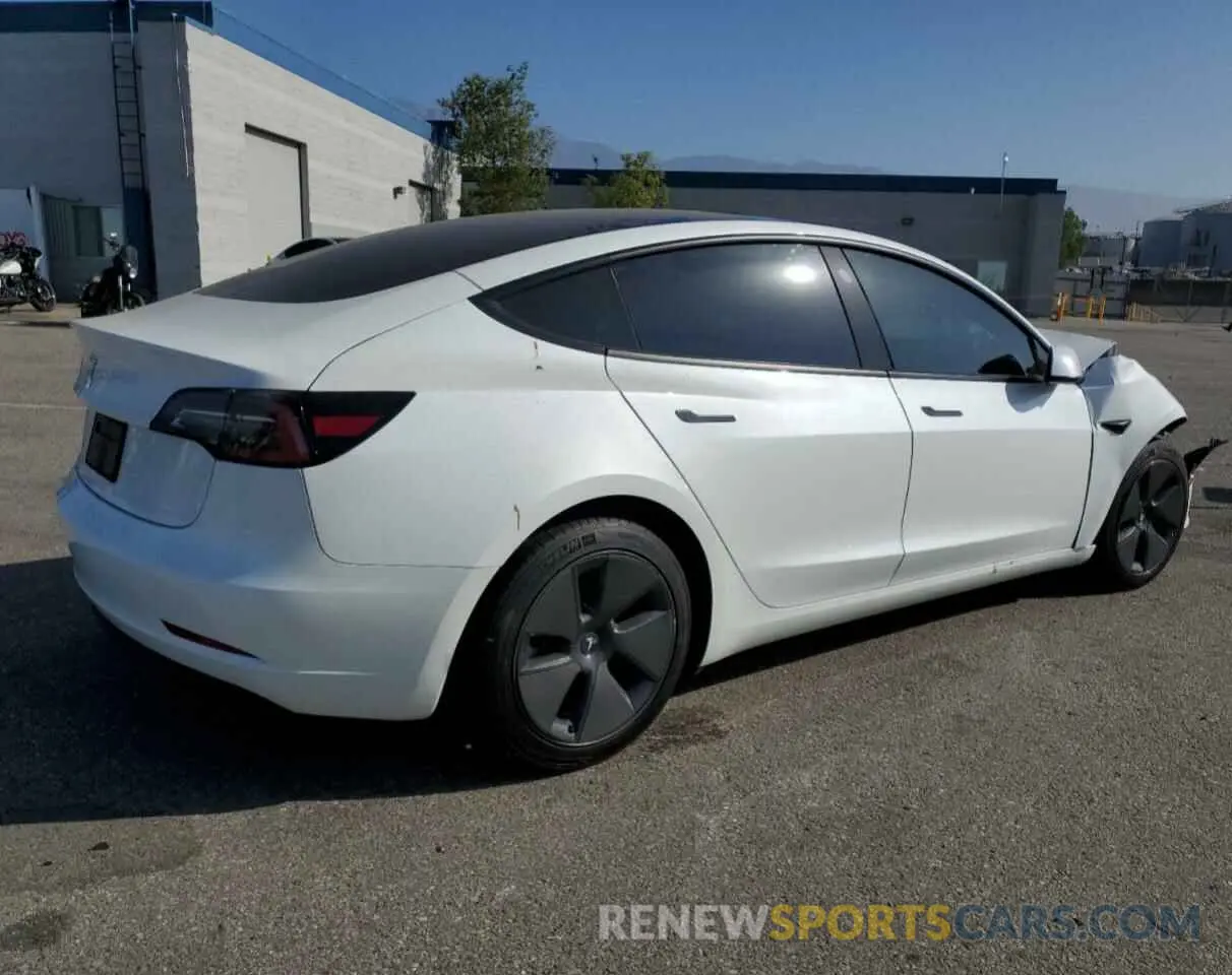 3 Photograph of a damaged car 5YJ3E1EA4PF545894 TESLA MODEL 3 2023