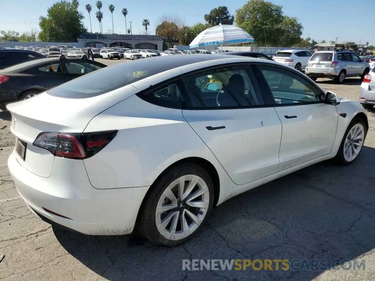 3 Photograph of a damaged car 5YJ3E1EA4PF547581 TESLA MODEL 3 2023