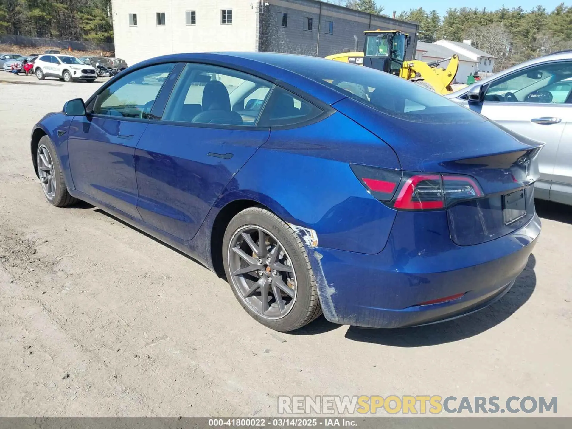 3 Photograph of a damaged car 5YJ3E1EA4PF554837 TESLA MODEL 3 2023