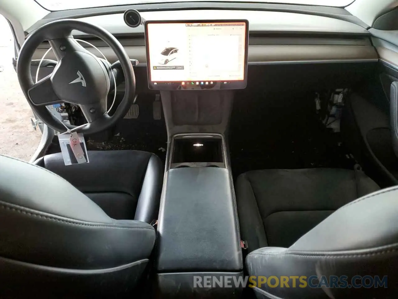 8 Photograph of a damaged car 5YJ3E1EA4PF556524 TESLA MODEL 3 2023