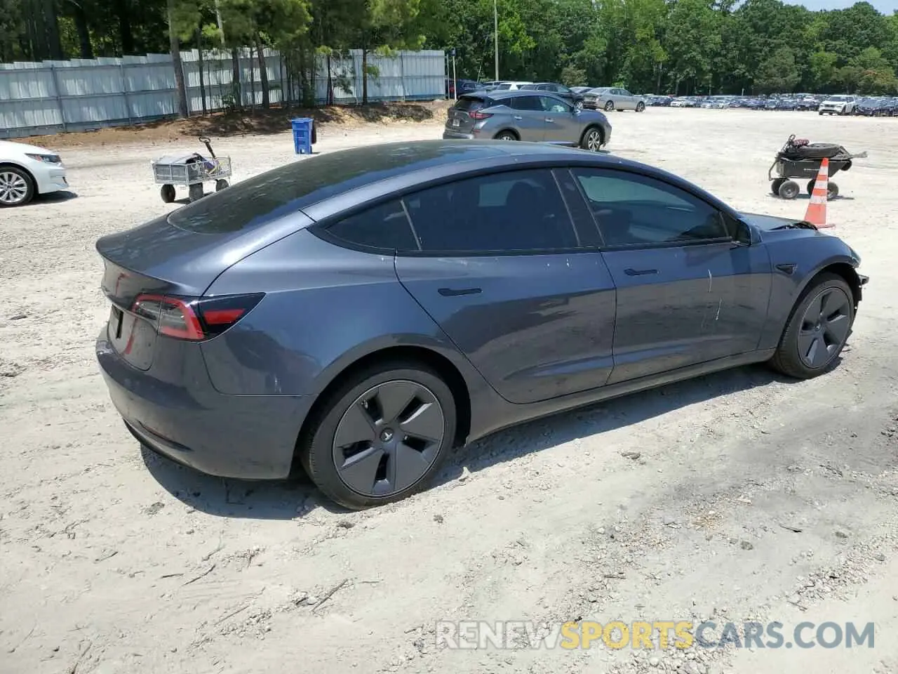 3 Photograph of a damaged car 5YJ3E1EA4PF559309 TESLA MODEL 3 2023