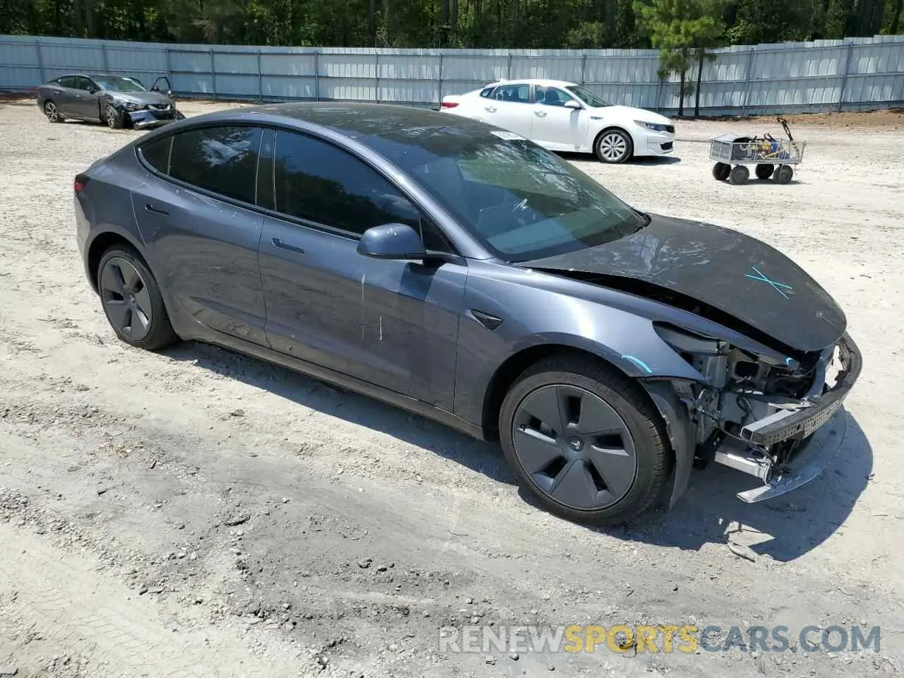 4 Photograph of a damaged car 5YJ3E1EA4PF559309 TESLA MODEL 3 2023
