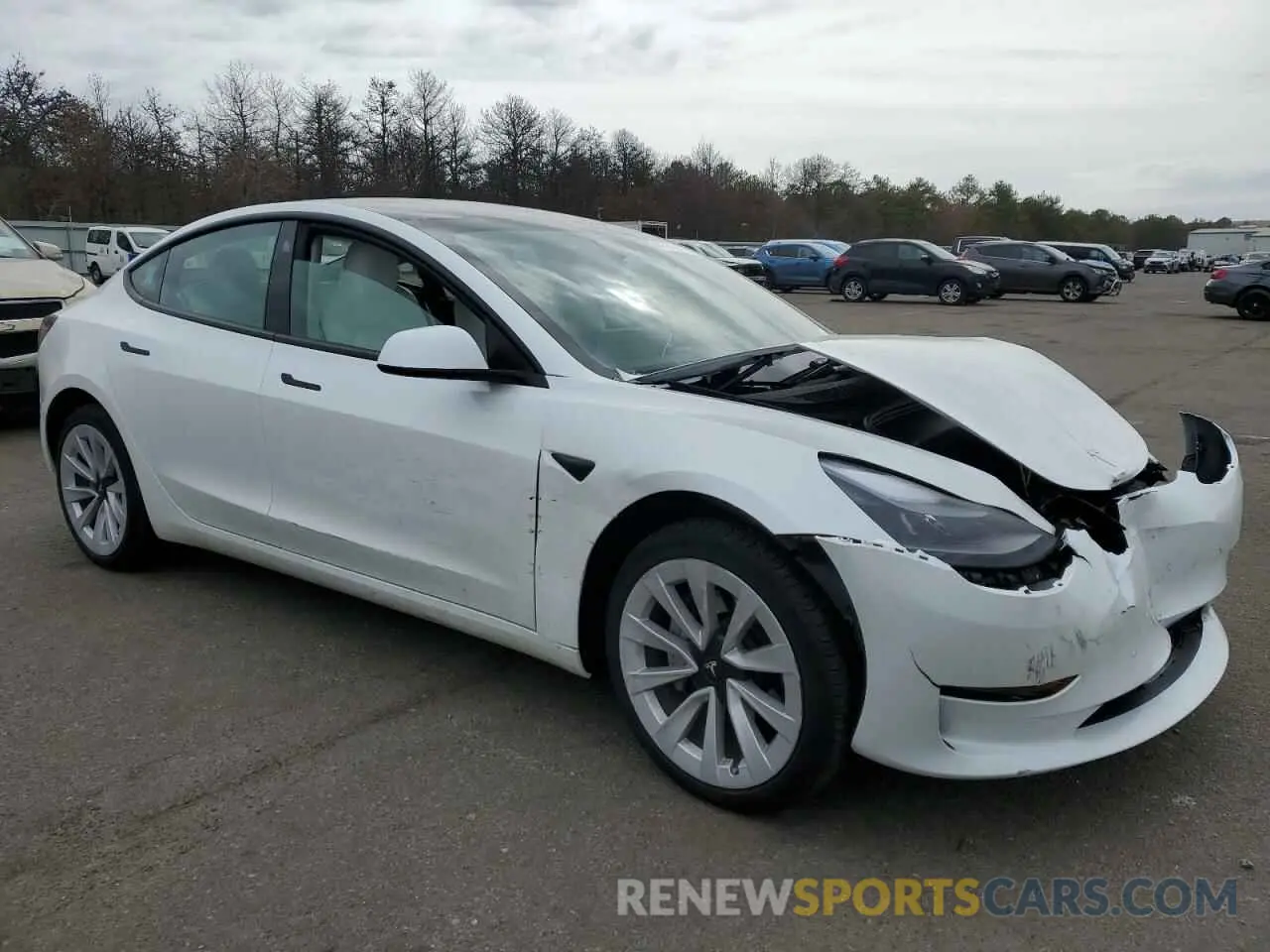 4 Photograph of a damaged car 5YJ3E1EA4PF569399 TESLA MODEL 3 2023