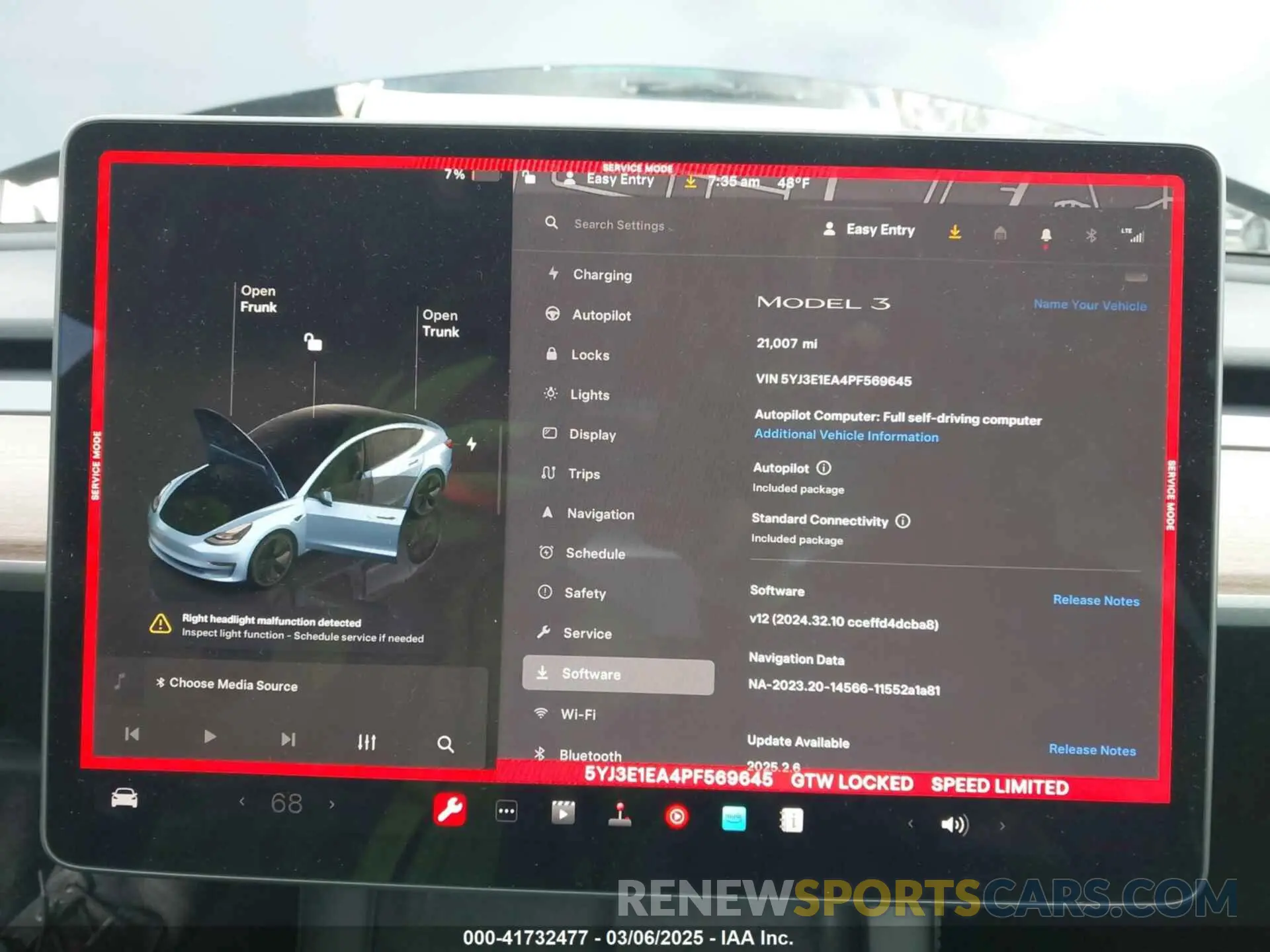 19 Photograph of a damaged car 5YJ3E1EA4PF569645 TESLA MODEL 3 2023