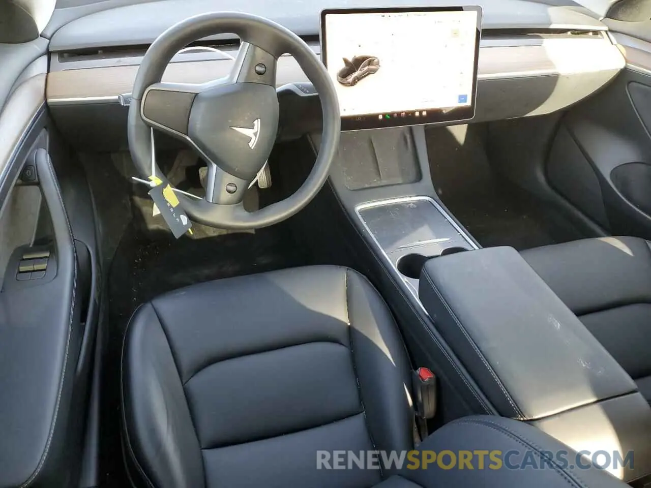 8 Photograph of a damaged car 5YJ3E1EA4PF570942 TESLA MODEL 3 2023
