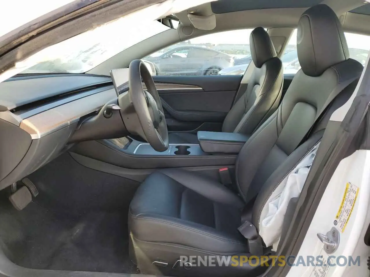 7 Photograph of a damaged car 5YJ3E1EA4PF581973 TESLA MODEL 3 2023