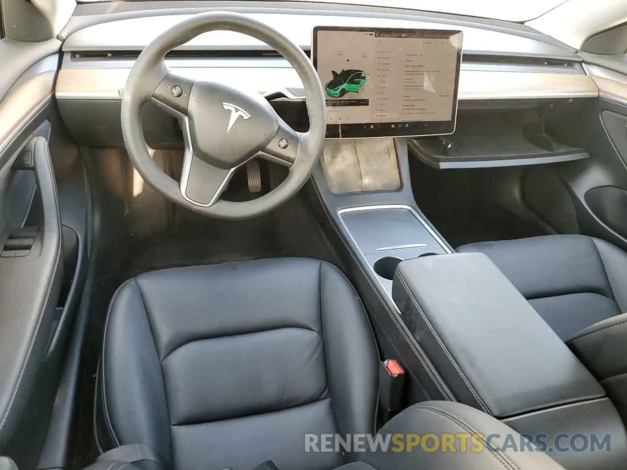 8 Photograph of a damaged car 5YJ3E1EA4PF581973 TESLA MODEL 3 2023