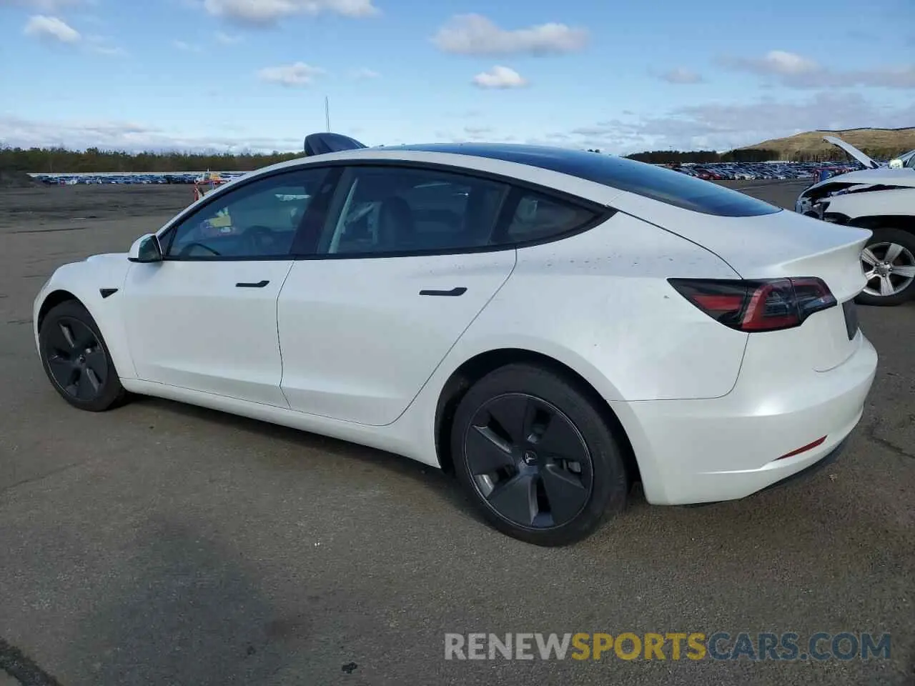 2 Photograph of a damaged car 5YJ3E1EA4PF587904 TESLA MODEL 3 2023